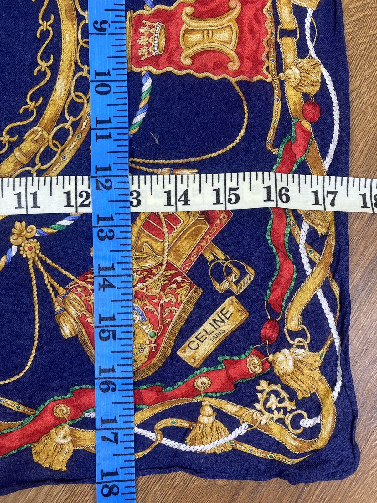 Celine CELINE HANDKERCHIEF POCKETSQUARE NECKERCHIEFS Size ONE SIZE - 6 Thumbnail