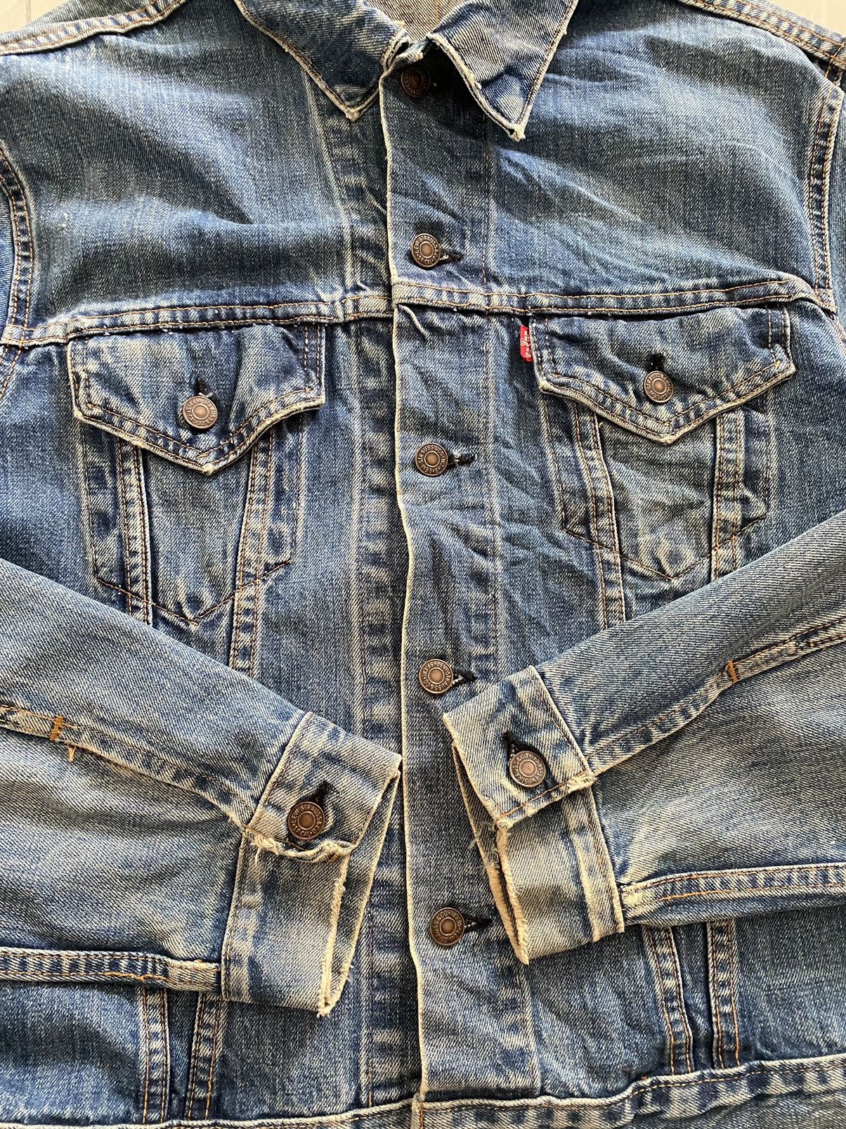 Vintage 70s levi’s type 3 button no.1 trucker denim jacket