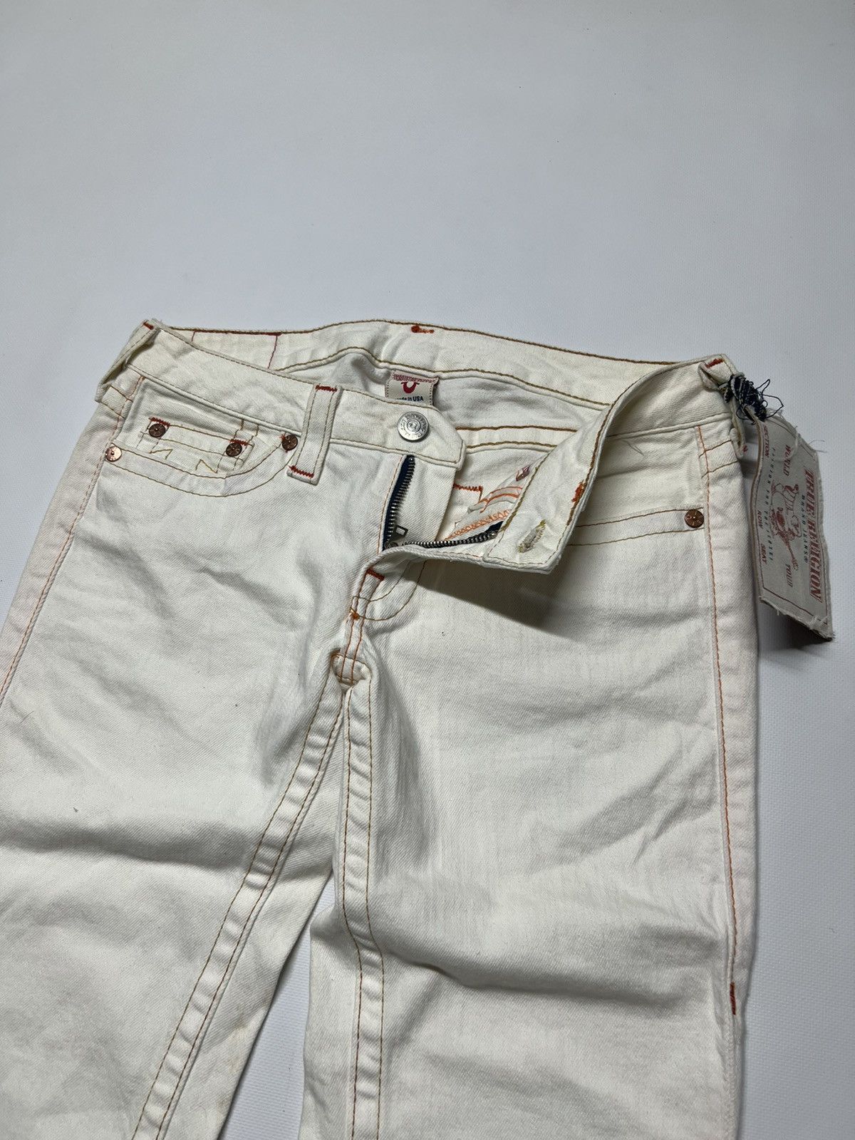 True Religion × Vintage Vintage Y2K 🤍 True Religion USA Jeans 90’s Size 30" / US 8 / IT 44 - 10 Thumbnail