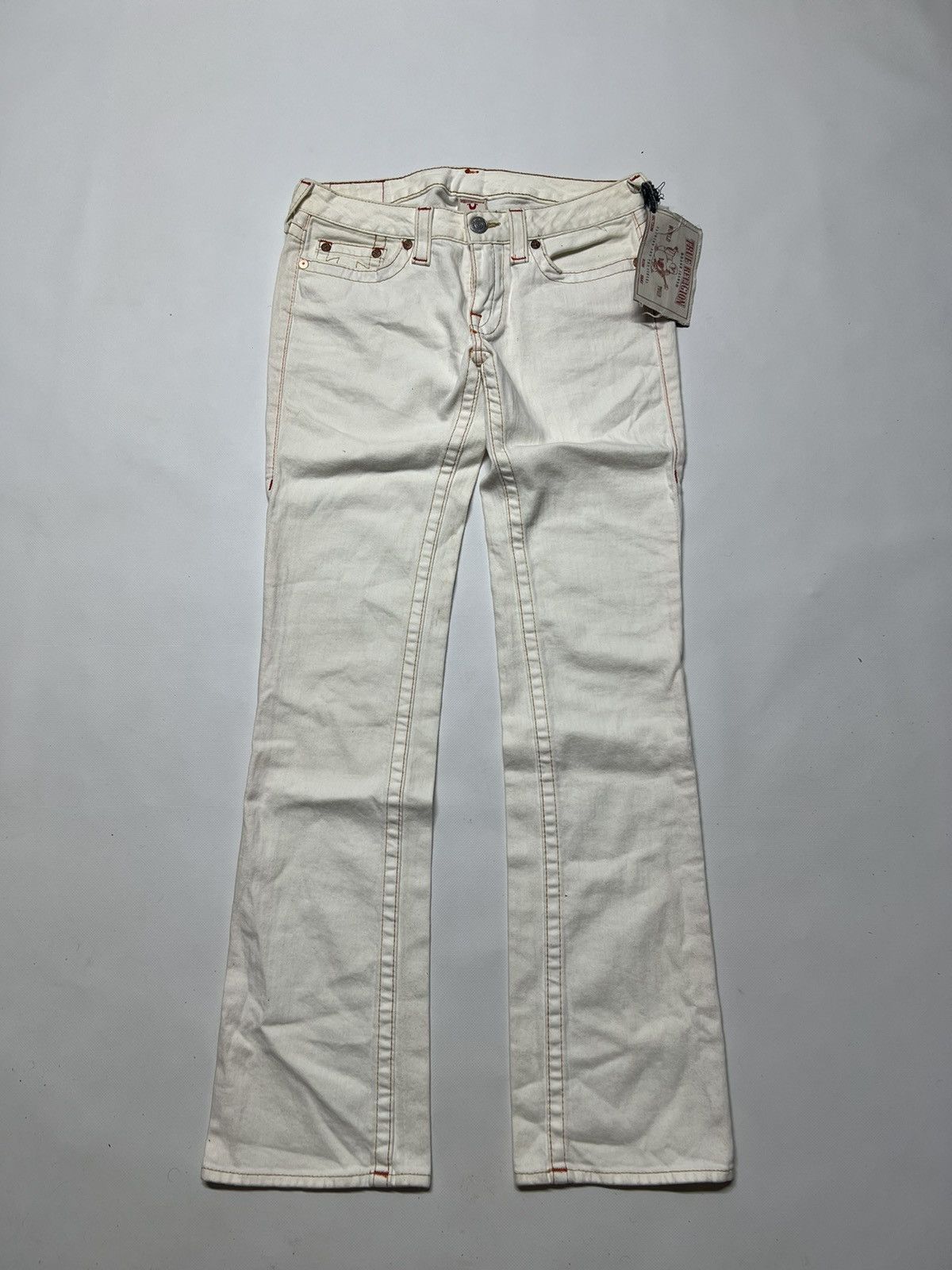 True Religion × Vintage Vintage Y2K 🤍 True Religion USA Jeans 90’s Size 30" / US 8 / IT 44 - 6 Thumbnail