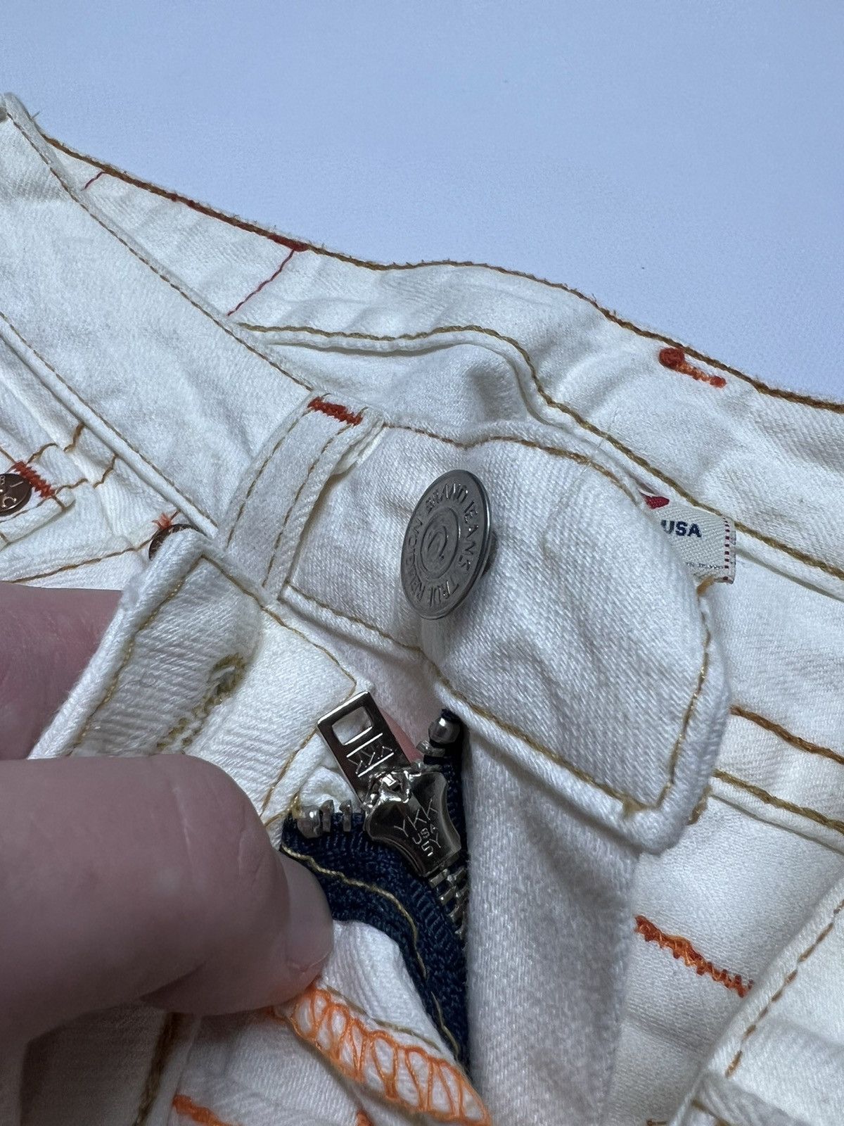 True Religion × Vintage Vintage Y2K 🤍 True Religion USA Jeans 90’s Size 30" / US 8 / IT 44 - 13 Thumbnail