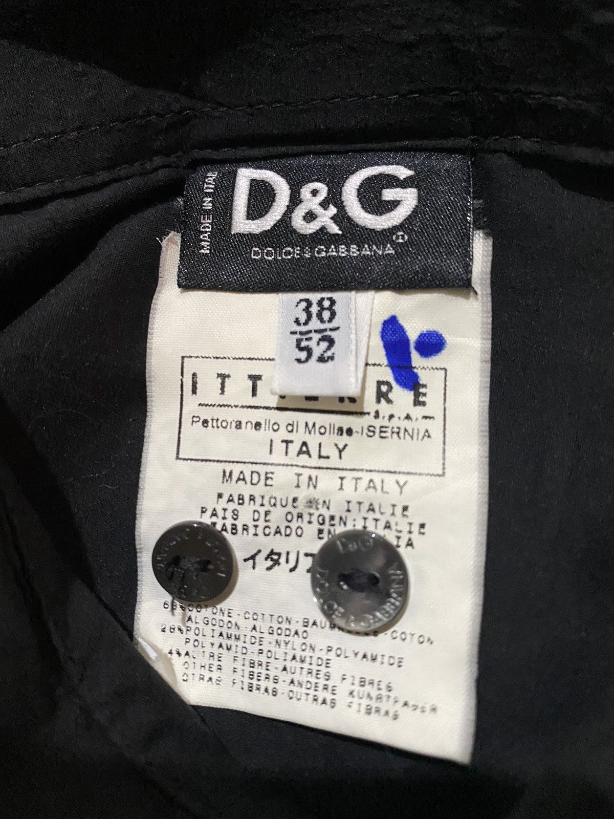 Dolce & Gabbana 💥Vtg A/W Dolce&Gabbana Mens Collection Button Shirt Size US L / EU 52-54 / 3 - 10 Thumbnail