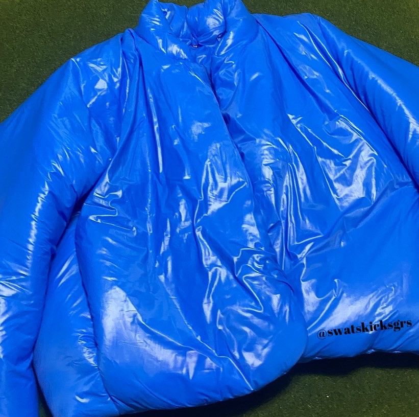 image of Yeezy Gap Blue Round Jacket Size Xl, Men's