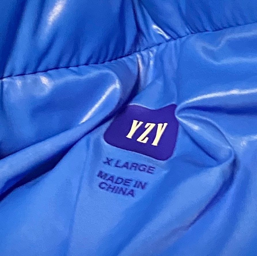 Gap × Kanye West Yeezy Gap Blue Round Jacket sz XL Size US XL / EU 56 / 4 - 3 Thumbnail