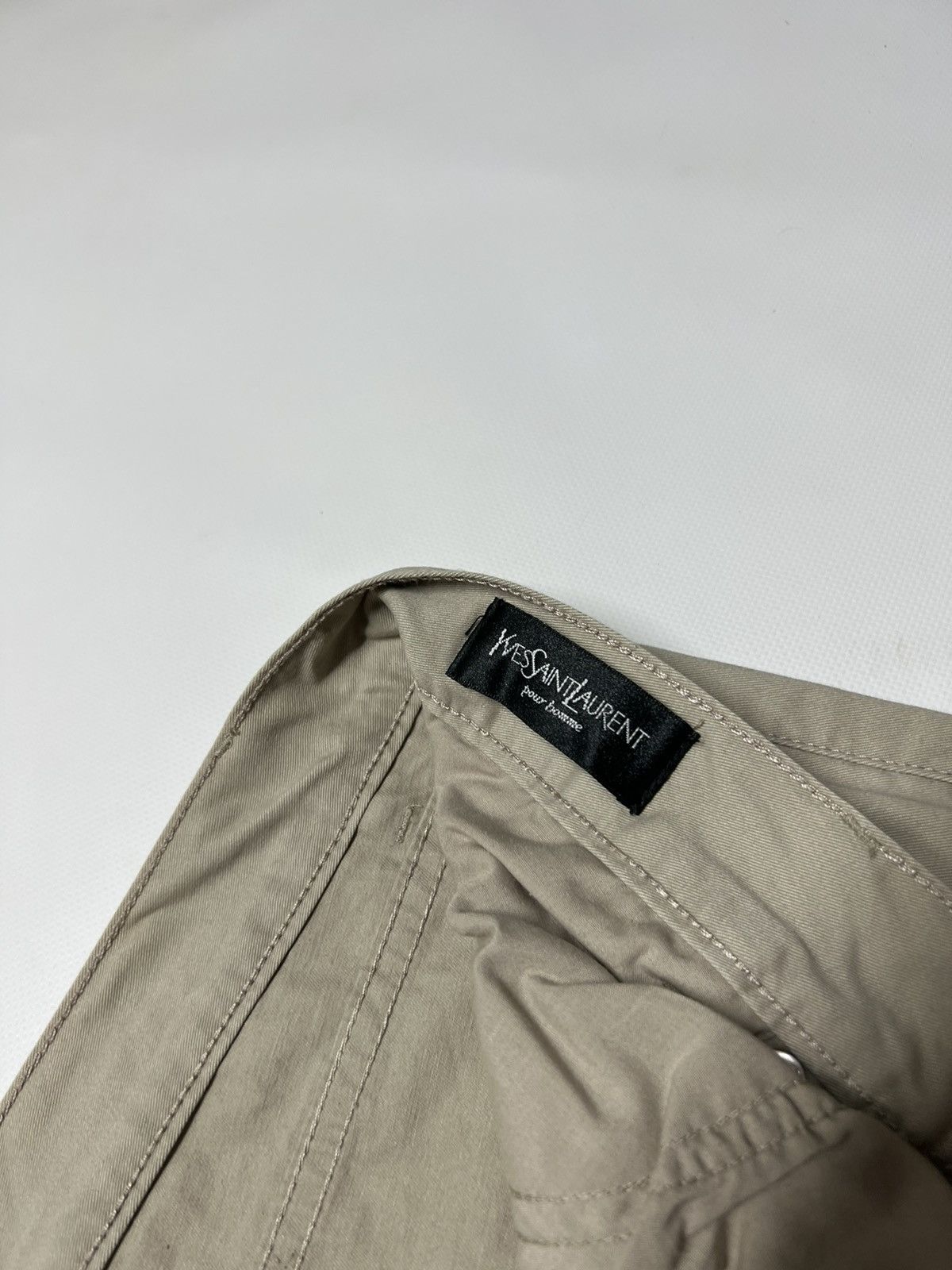 Vintage × Yves Saint Laurent Vintage Y2k Yves Saint Laurent Big Logo Pans 90’s Size US 36 / EU 52 - 12 Thumbnail