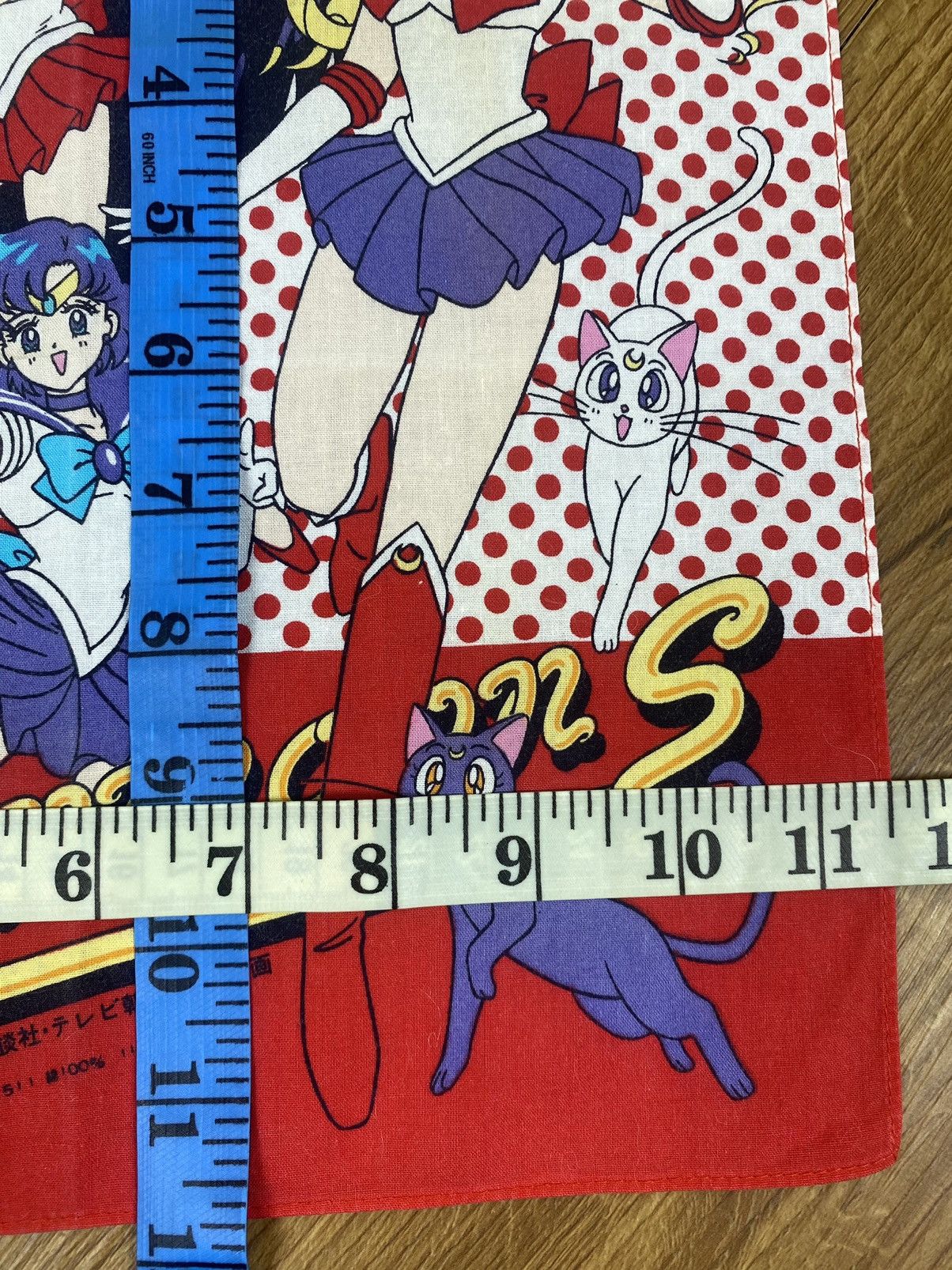 Anime Vintage Sailor Moon Handkerchief Pocket Square Size ONE SIZE - 4 Thumbnail