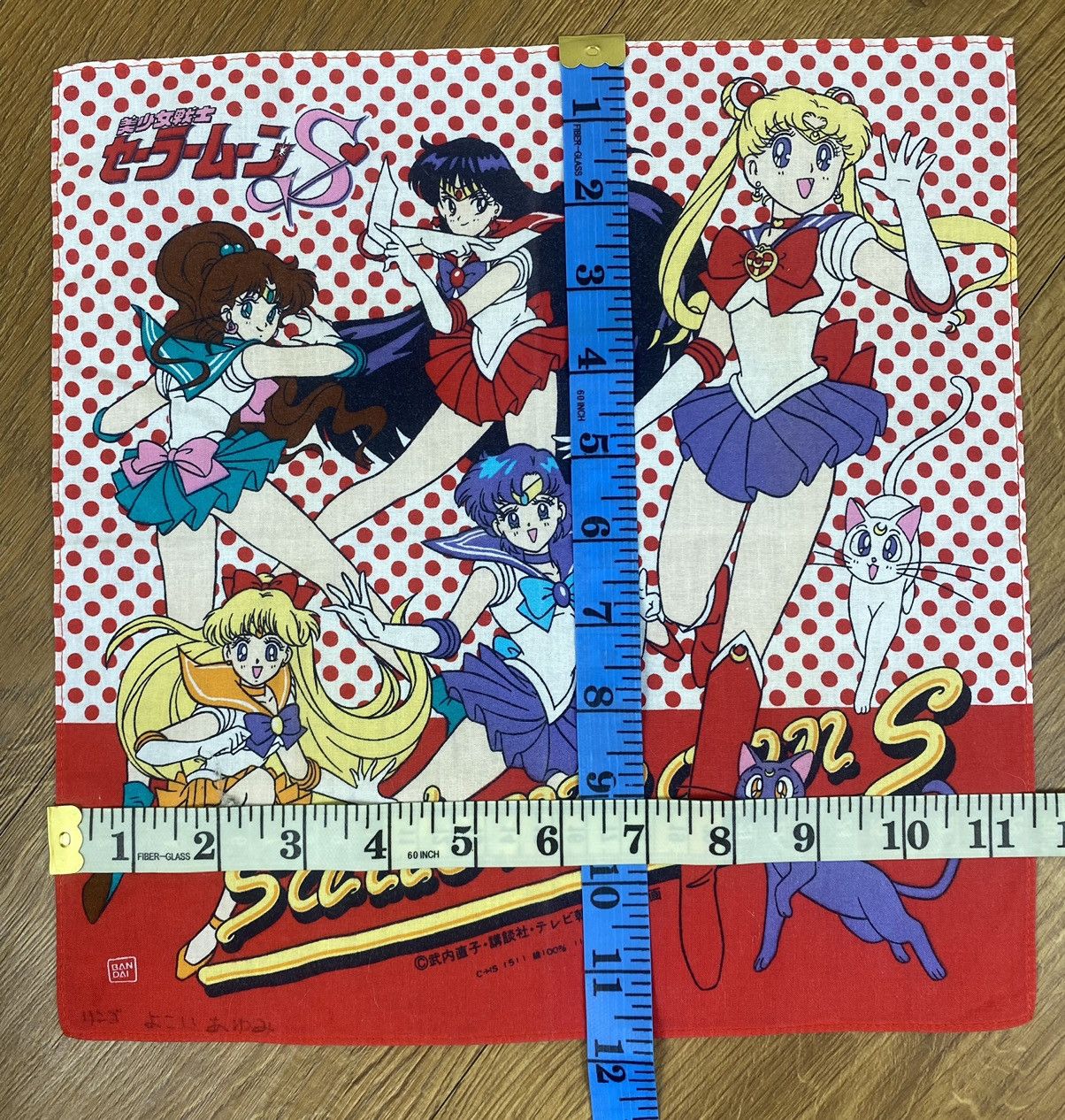 Anime Vintage Sailor Moon Handkerchief Pocket Square Size ONE SIZE - 3 Thumbnail