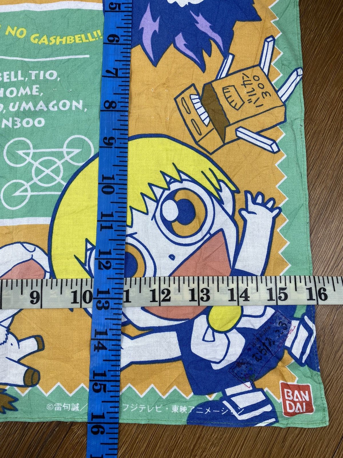Anime Vintage Zatch Bell Manga Handkerchief Pocketsquare Size ONE SIZE - 5 Thumbnail