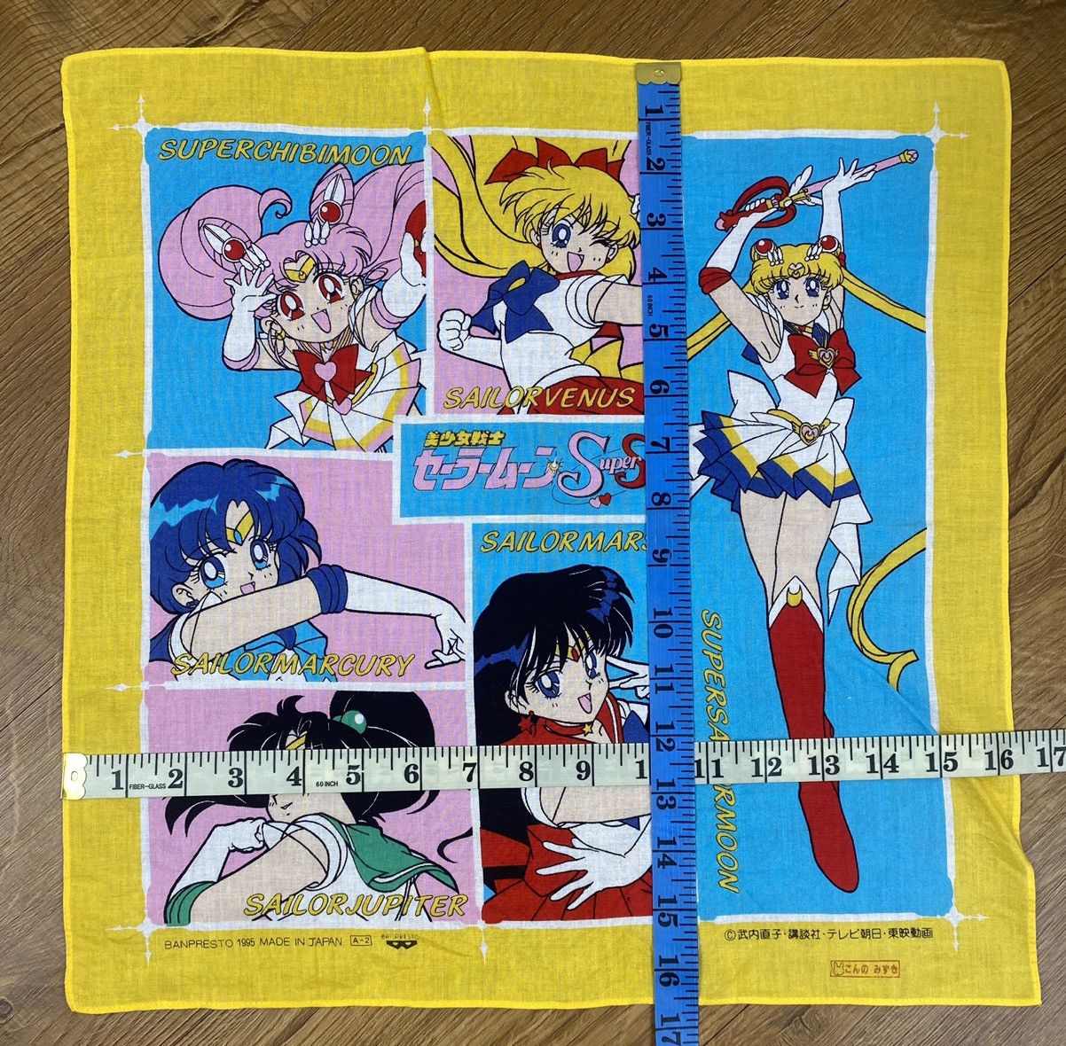 Anime Vintage Sailormoon Handkerchief Pocketsquare Size ONE SIZE - 4 Thumbnail