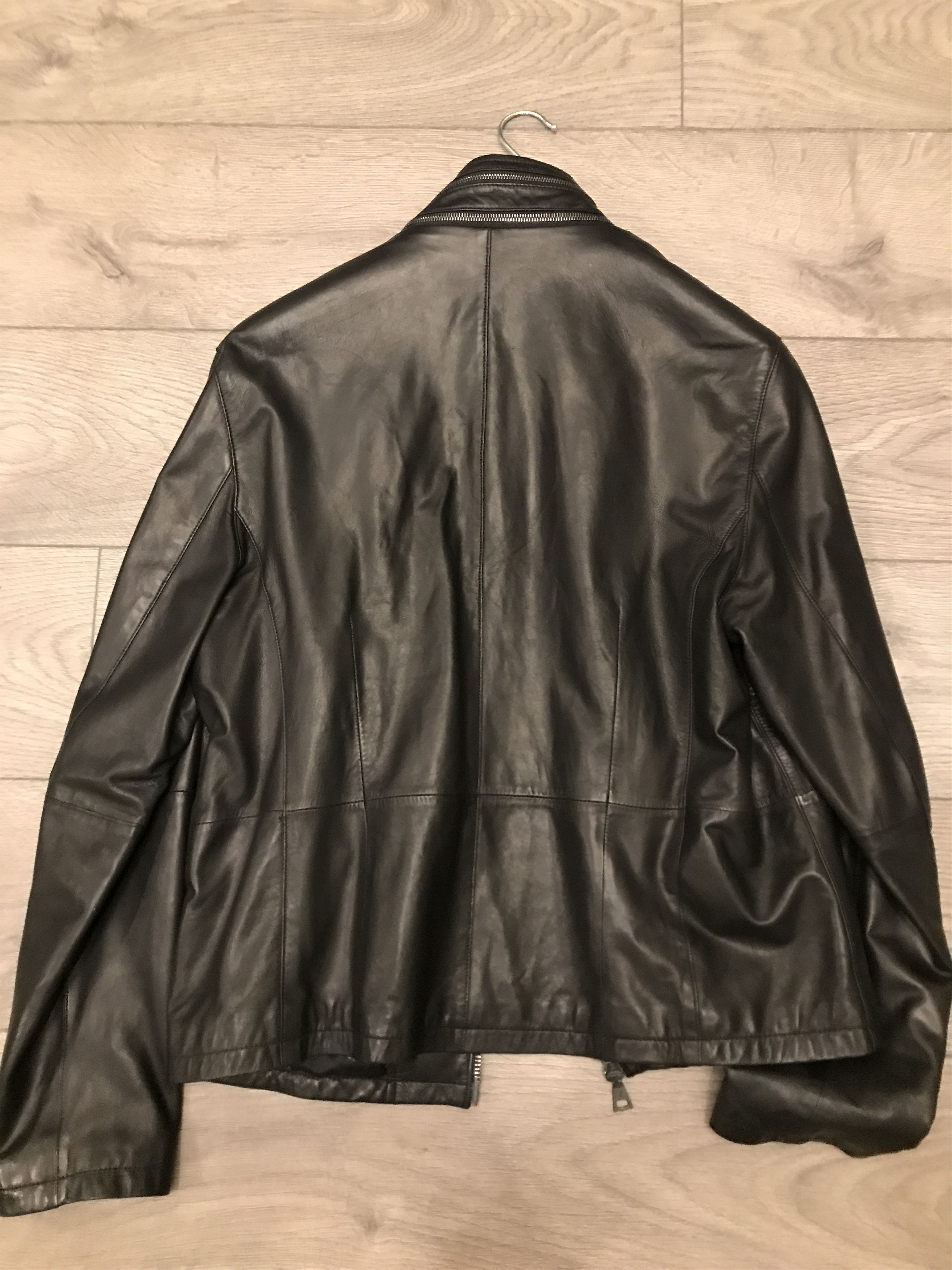 John Varvatos Leather Jacket Size US L / EU 52-54 / 3 - 3 Preview