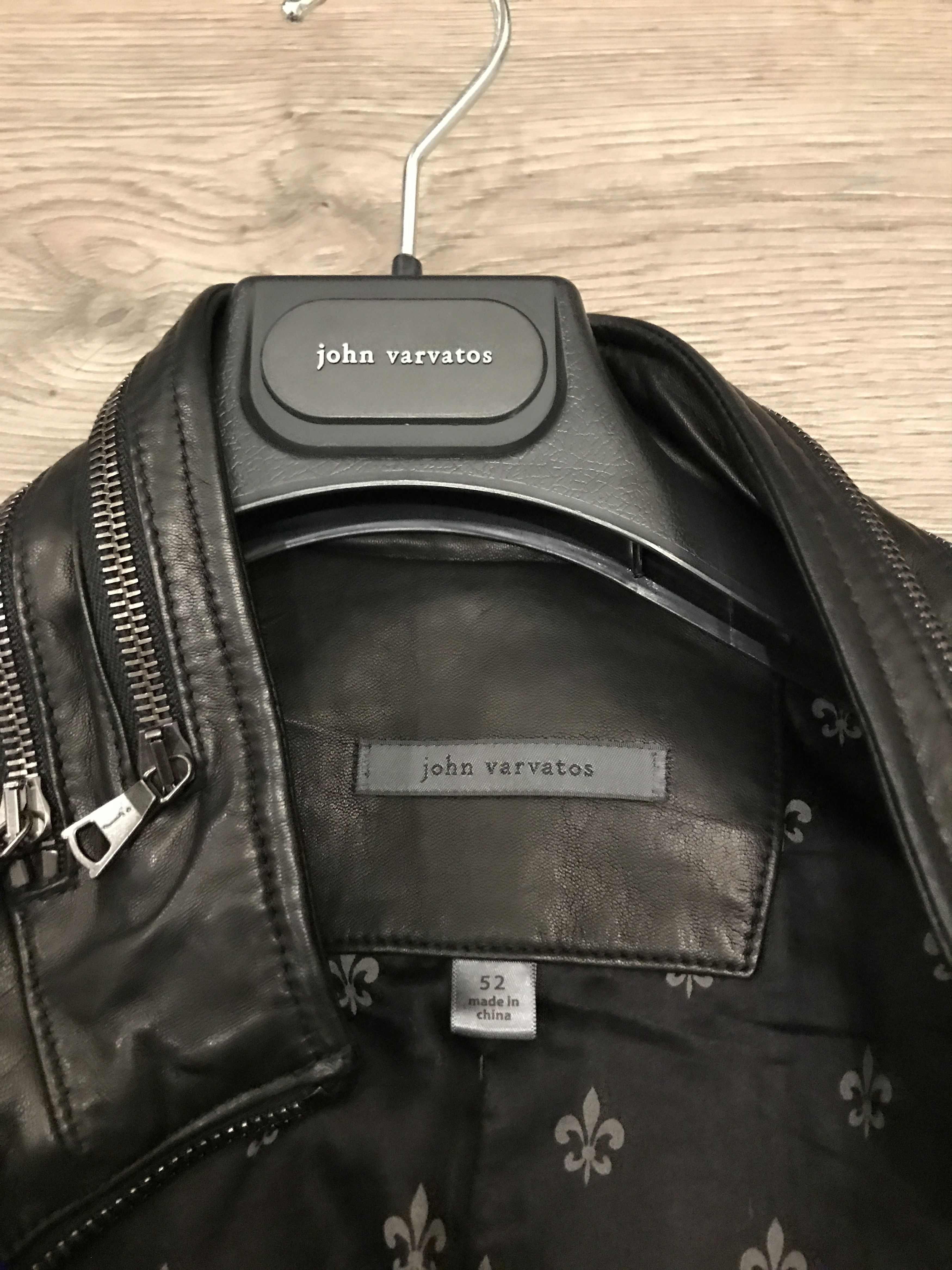 John Varvatos Leather Jacket Size US L / EU 52-54 / 3 - 2 Preview