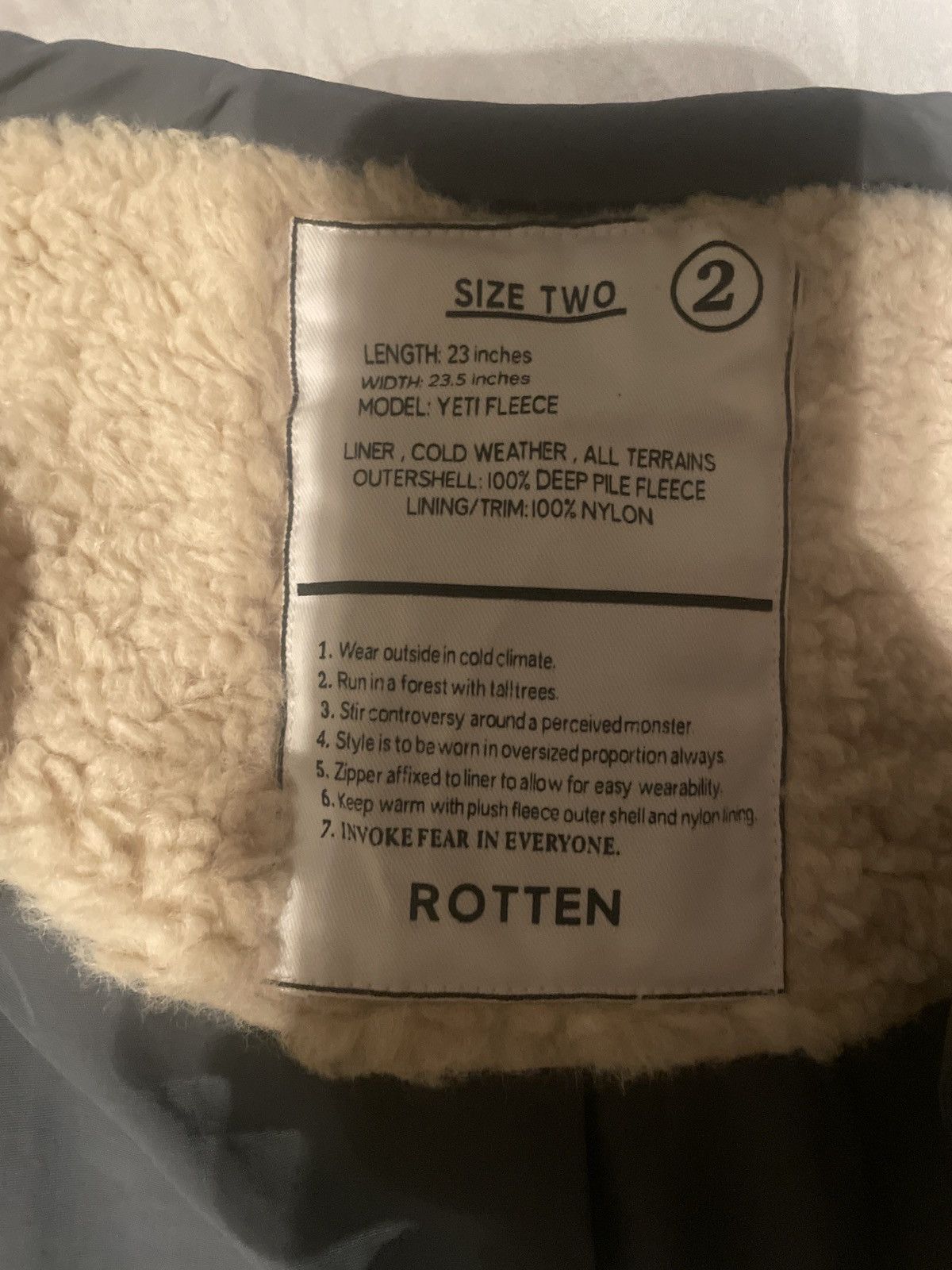 Vintage Rotten Closet Yeti Fleece Size US M / EU 48-50 / 2 - 3 Thumbnail