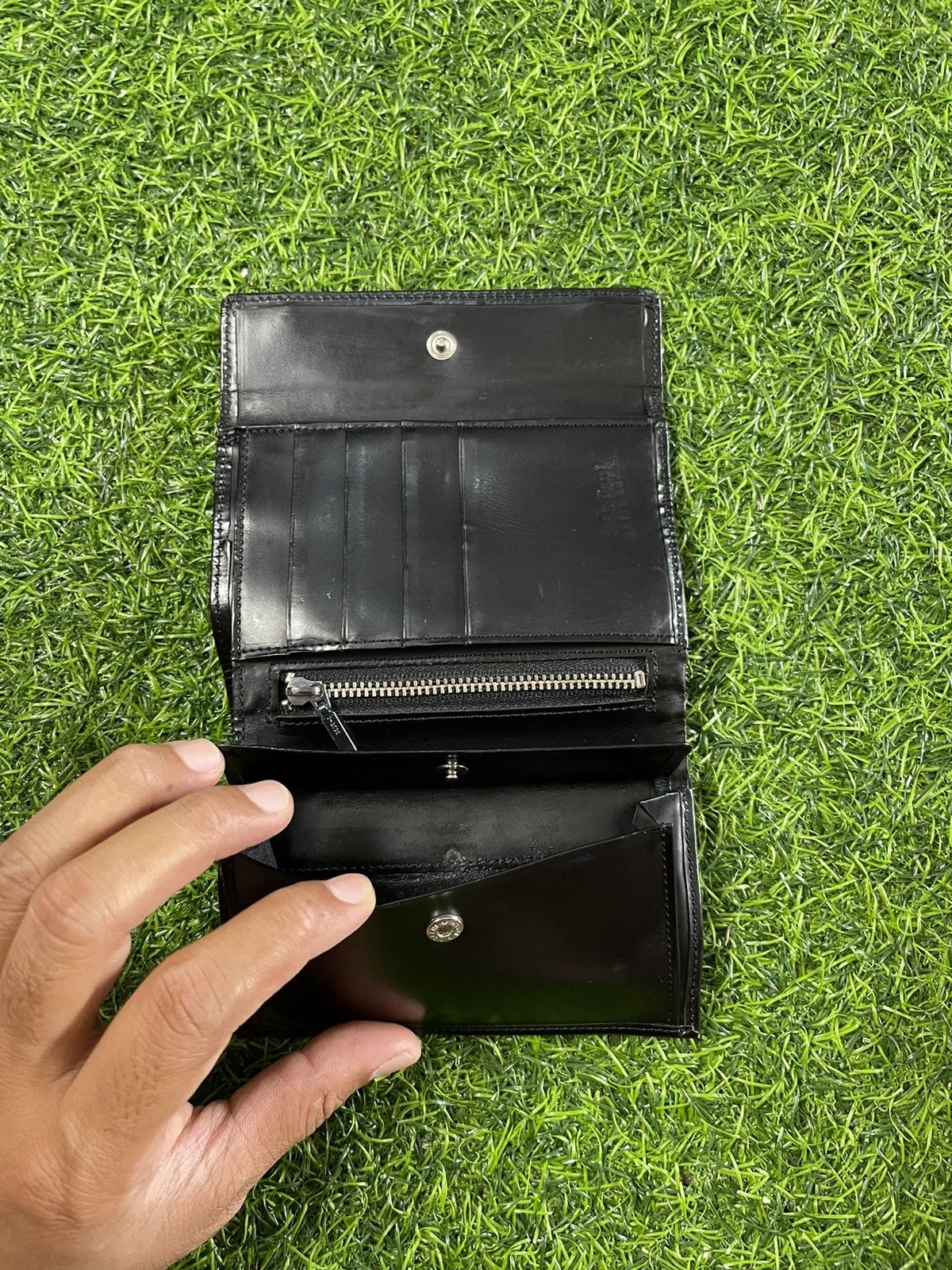 Jean Paul Gaultier Wallet JPG Steel X Leather Size ONE SIZE - 6 Thumbnail