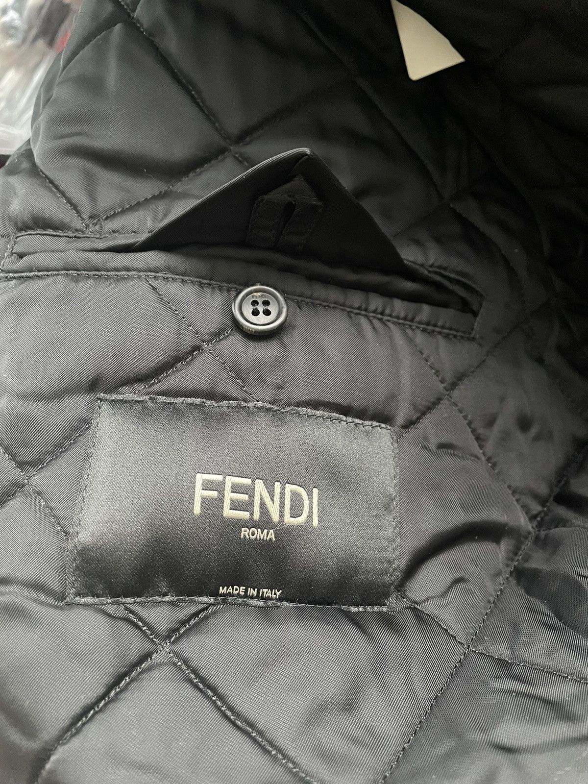 Fendi $3,500 Limited Edition Faded FF Fendi Bomber Super Runway Size US XL / EU 56 / 4 - 3 Thumbnail