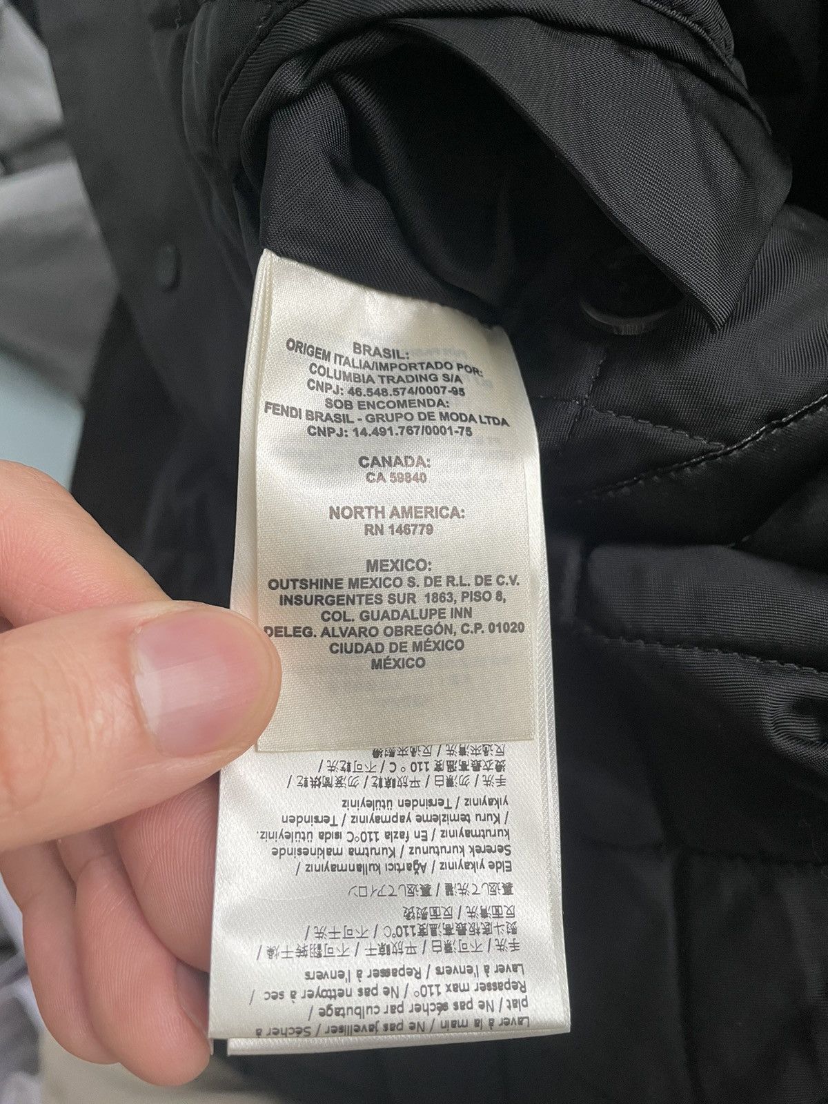 Fendi $3,500 Limited Edition Faded FF Fendi Bomber Super Runway Size US XL / EU 56 / 4 - 14 Thumbnail