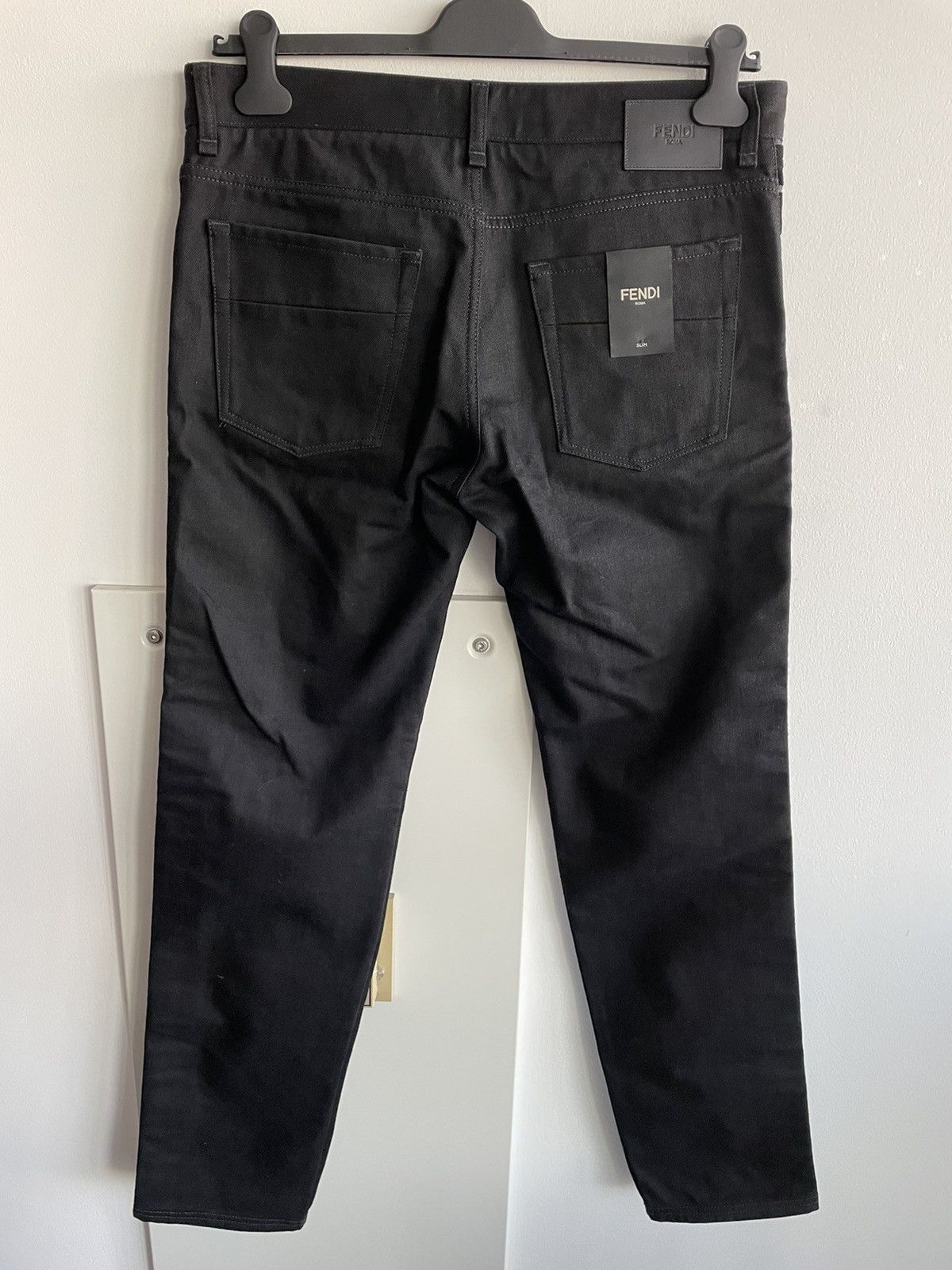Fendi Limited Rare $2k Super Runway Brand New FF Logo Jeans Pant Size US 32 / EU 48 - 18 Thumbnail