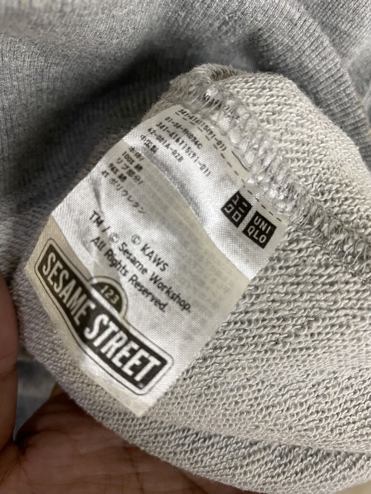 Kaws X Sesame Street X Uniqlo Sweatshirt
