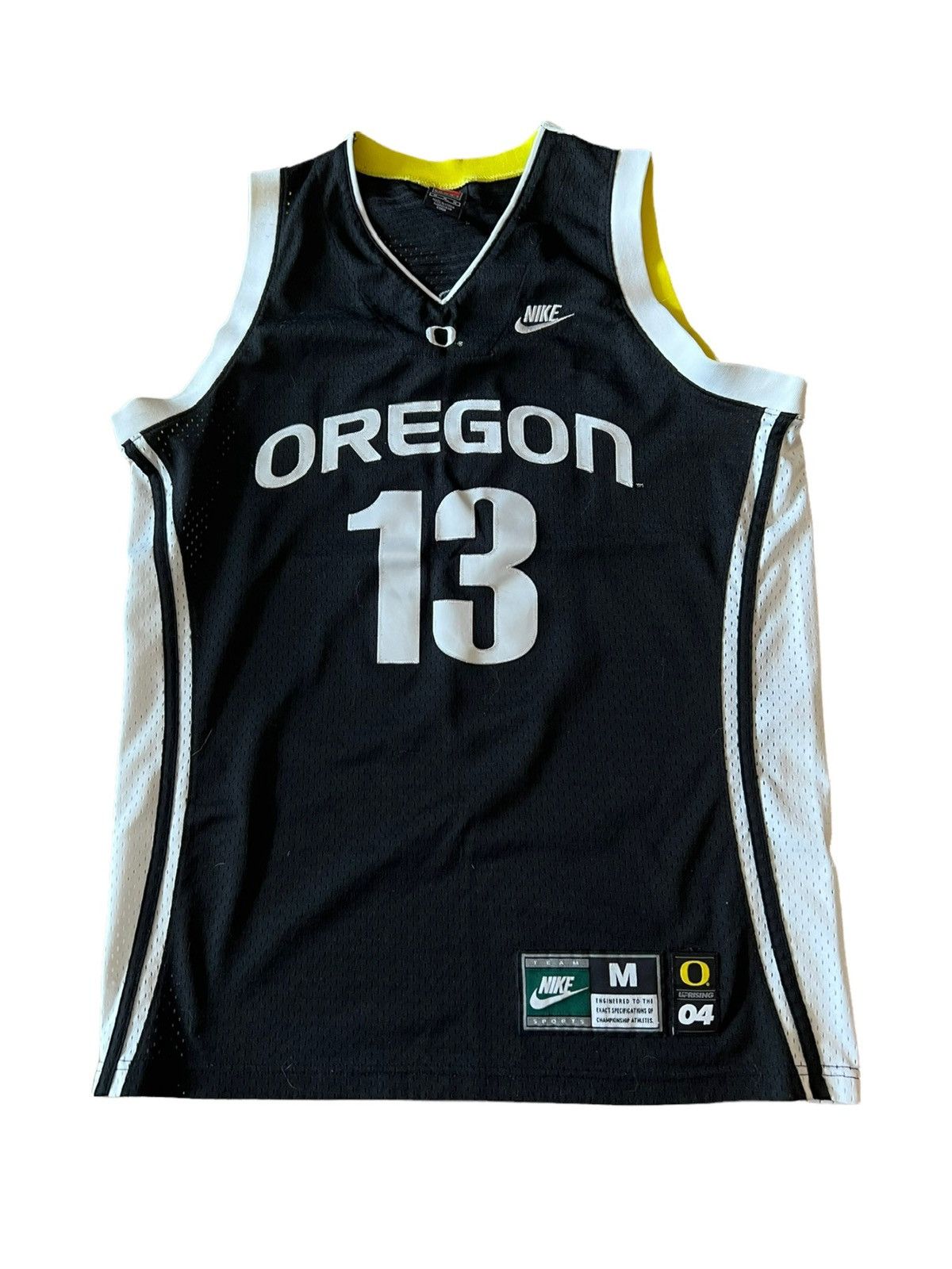Nike × Vintage Vintage 2004 Nike Oregon Ducks Ridnour Basketball Jersey Size US M / EU 48-50 / 2 - 1 Thumbnail