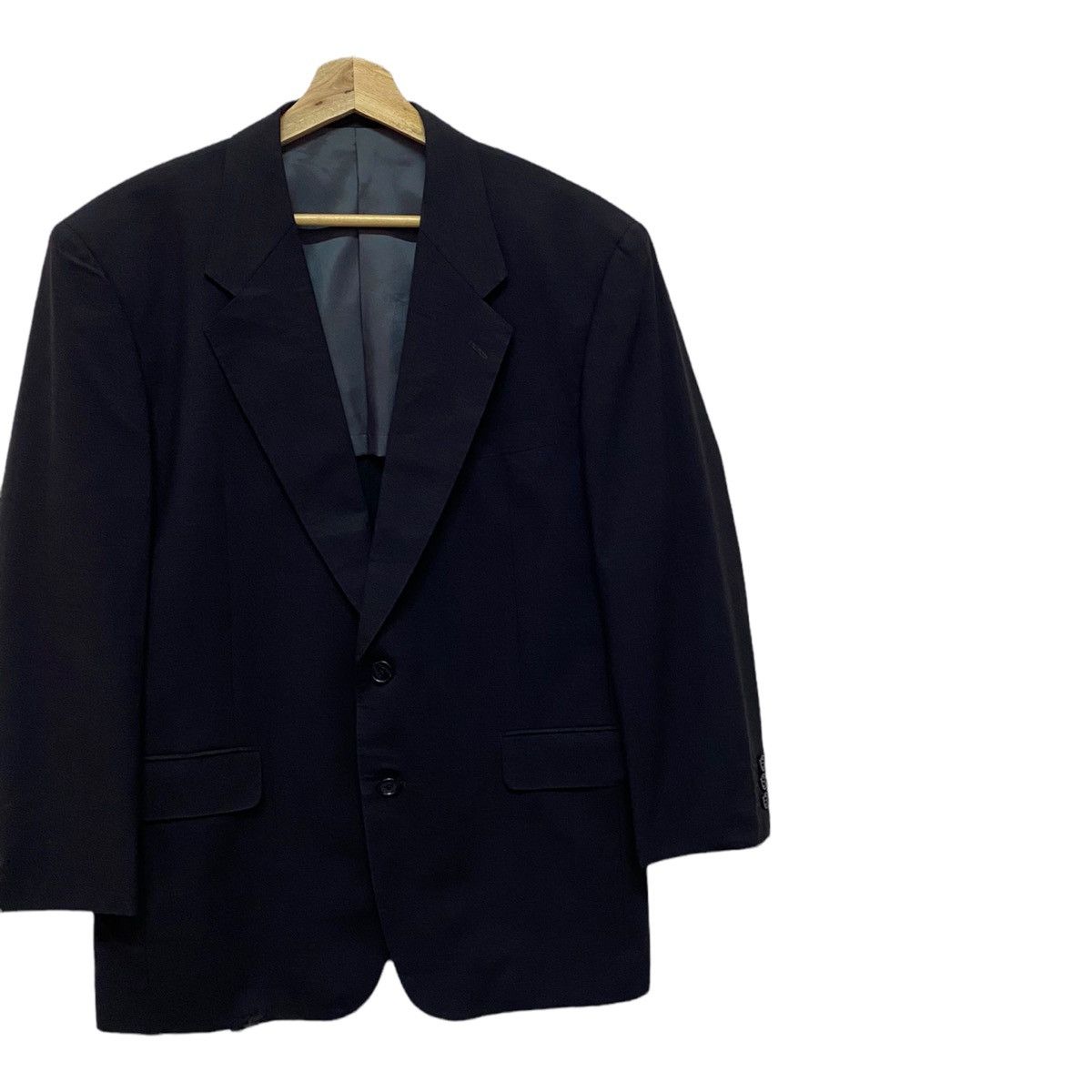 Ermenegildo Zegna 🔥LAST DROP🔥ERMENEGILDO ZEGNA MADE IN ITALY BLACK BLAZER Size US M / EU 48-50 / 2 - 7 Thumbnail
