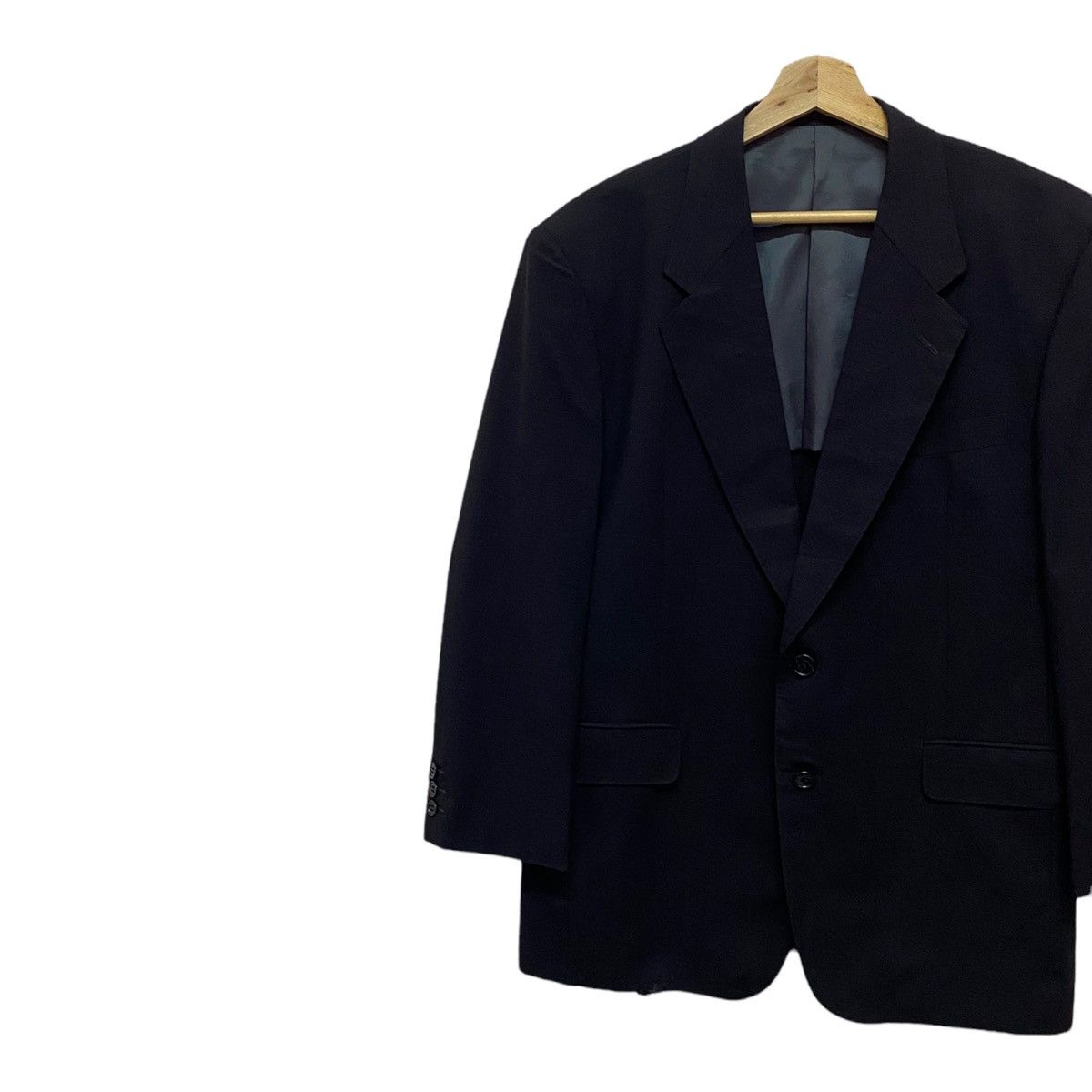 Ermenegildo Zegna 🔥LAST DROP🔥ERMENEGILDO ZEGNA MADE IN ITALY BLACK BLAZER Size US M / EU 48-50 / 2 - 8 Thumbnail