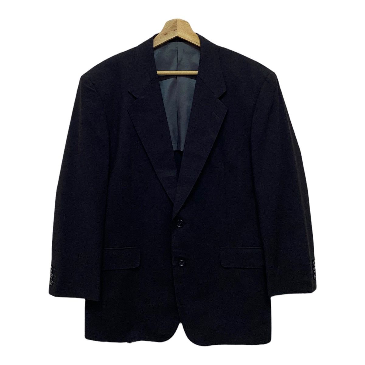 Ermenegildo Zegna 🔥LAST DROP🔥ERMENEGILDO ZEGNA MADE IN ITALY BLACK BLAZER Size US M / EU 48-50 / 2 - 9 Thumbnail