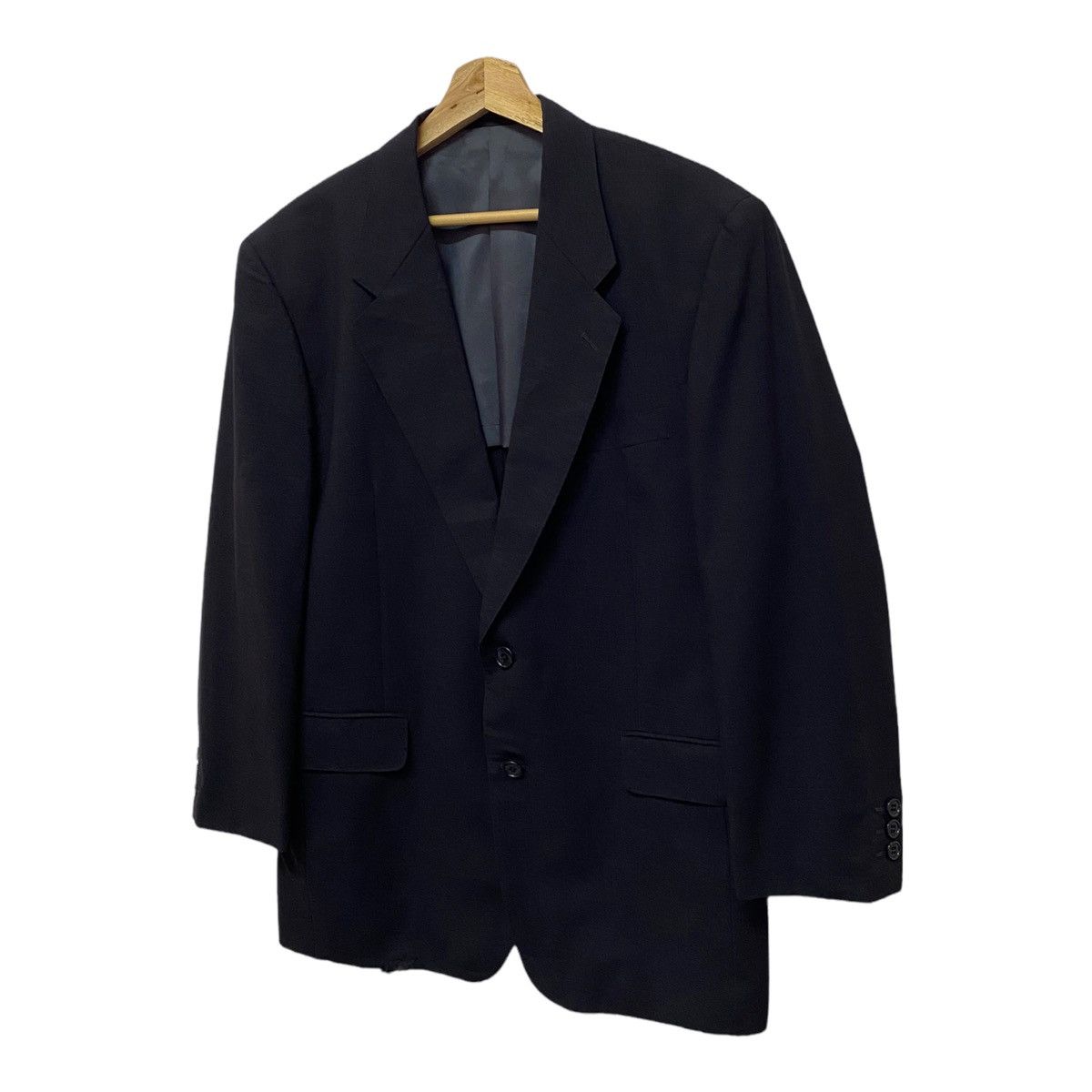 Ermenegildo Zegna 🔥LAST DROP🔥ERMENEGILDO ZEGNA MADE IN ITALY BLACK BLAZER Size US M / EU 48-50 / 2 - 6 Thumbnail