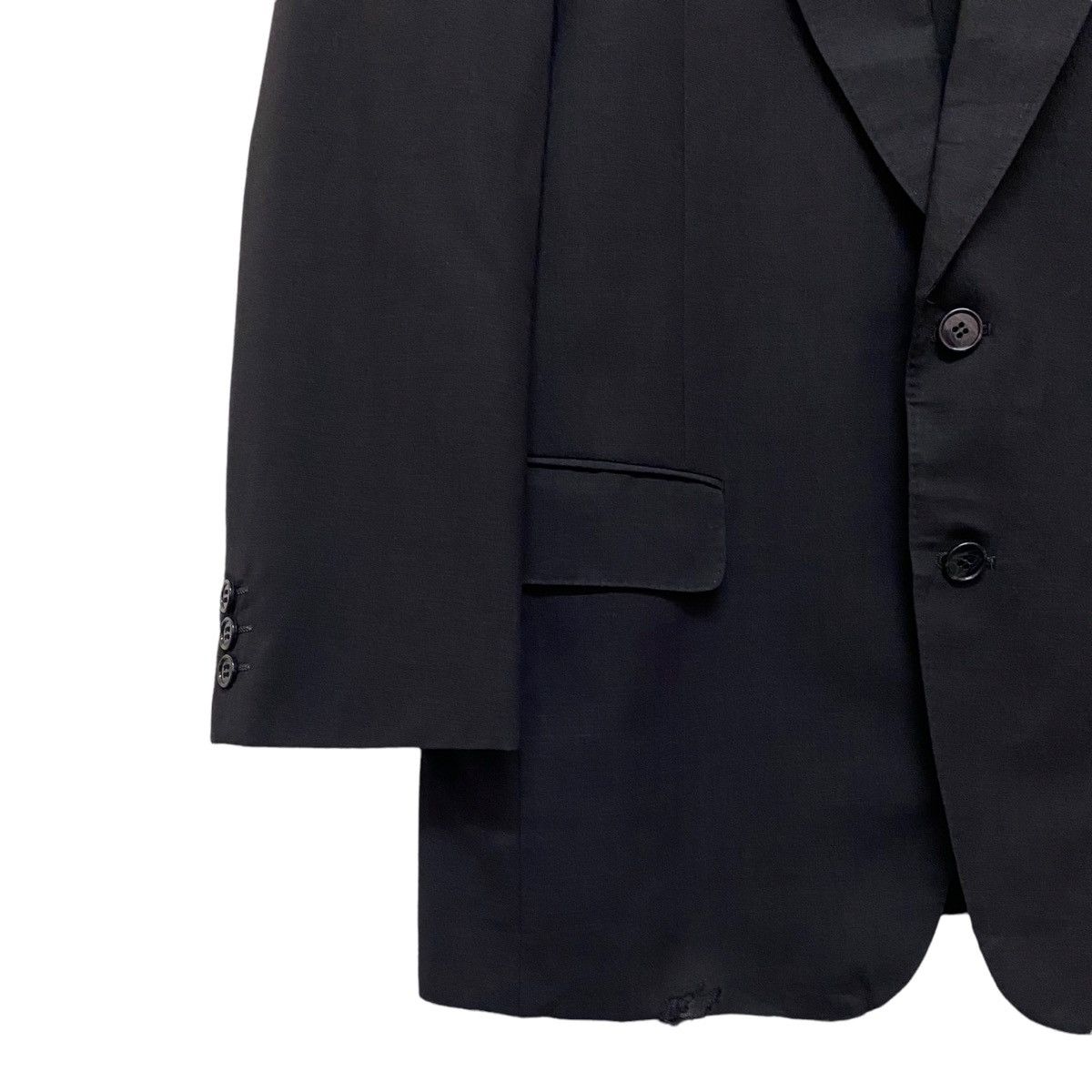 Ermenegildo Zegna 🔥LAST DROP🔥ERMENEGILDO ZEGNA MADE IN ITALY BLACK BLAZER Size US M / EU 48-50 / 2 - 10 Thumbnail