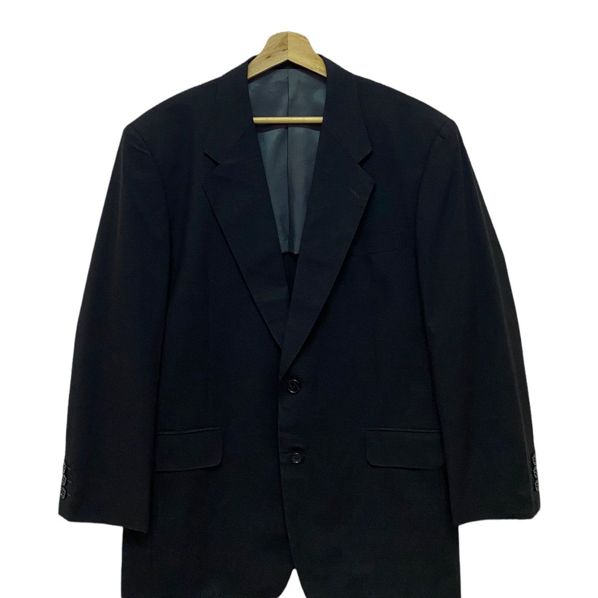 Ermenegildo Zegna 🔥LAST DROP🔥ERMENEGILDO ZEGNA MADE IN ITALY BLACK BLAZER Size US M / EU 48-50 / 2 - 4 Thumbnail