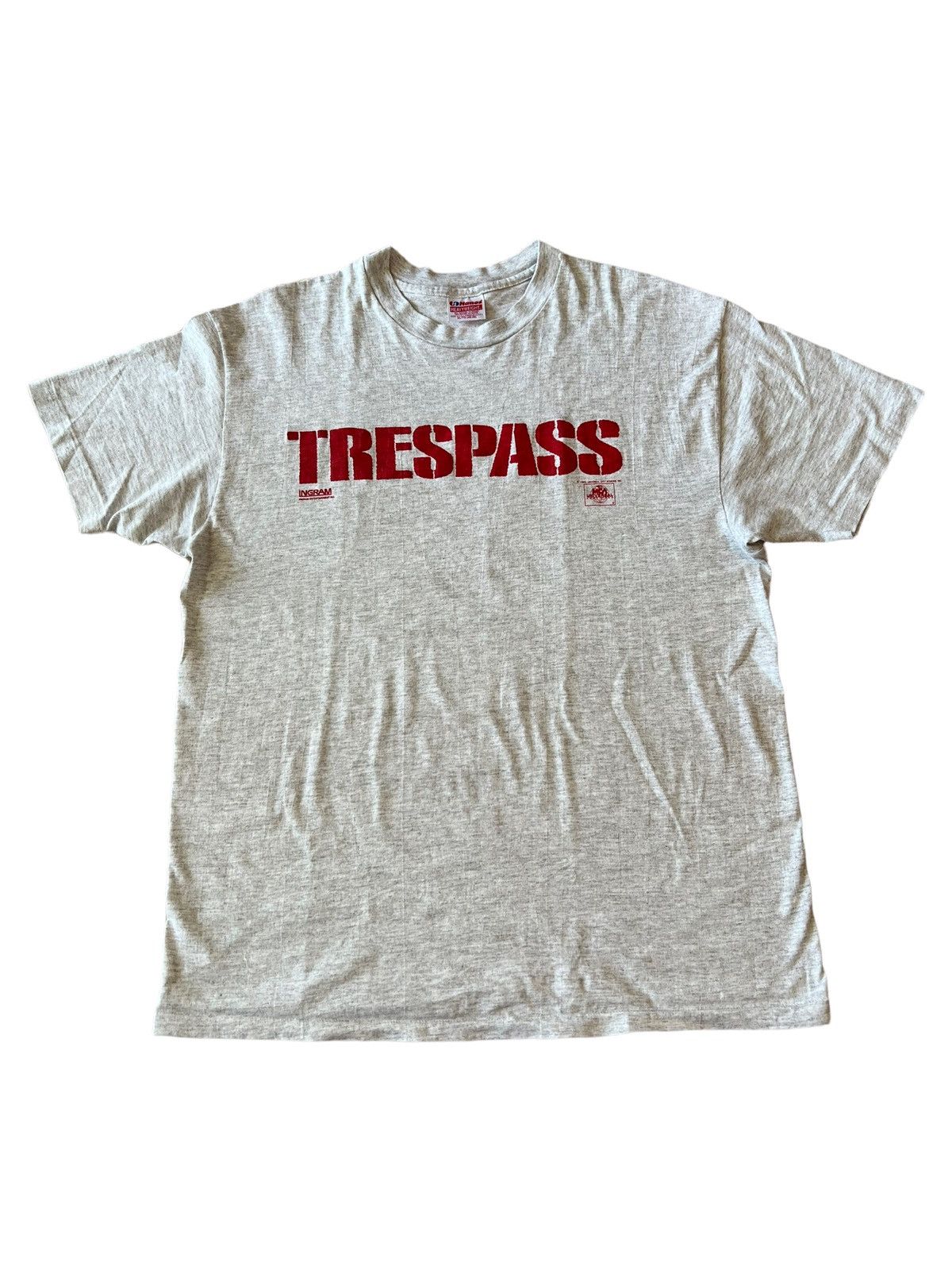 Rap Tees × Vintage 90s Trespass Movie Ice Cube Ice-T Single Stitch TShirt 1993 Size US XL / EU 56 / 4 - 1 Thumbnail