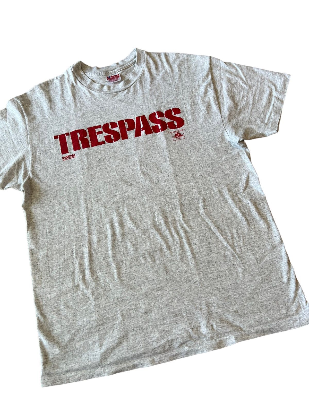 Rap Tees × Vintage 90s Trespass Movie Ice Cube Ice-T Single Stitch TShirt 1993 Size US XL / EU 56 / 4 - 2 Thumbnail
