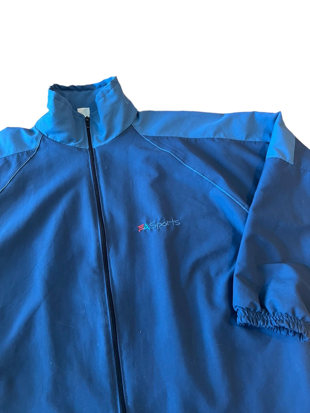 Vintage Vintage 90s EA Sports Windbreaker Jacket Polyester Size US L / EU 52-54 / 3 - 1 Thumbnail