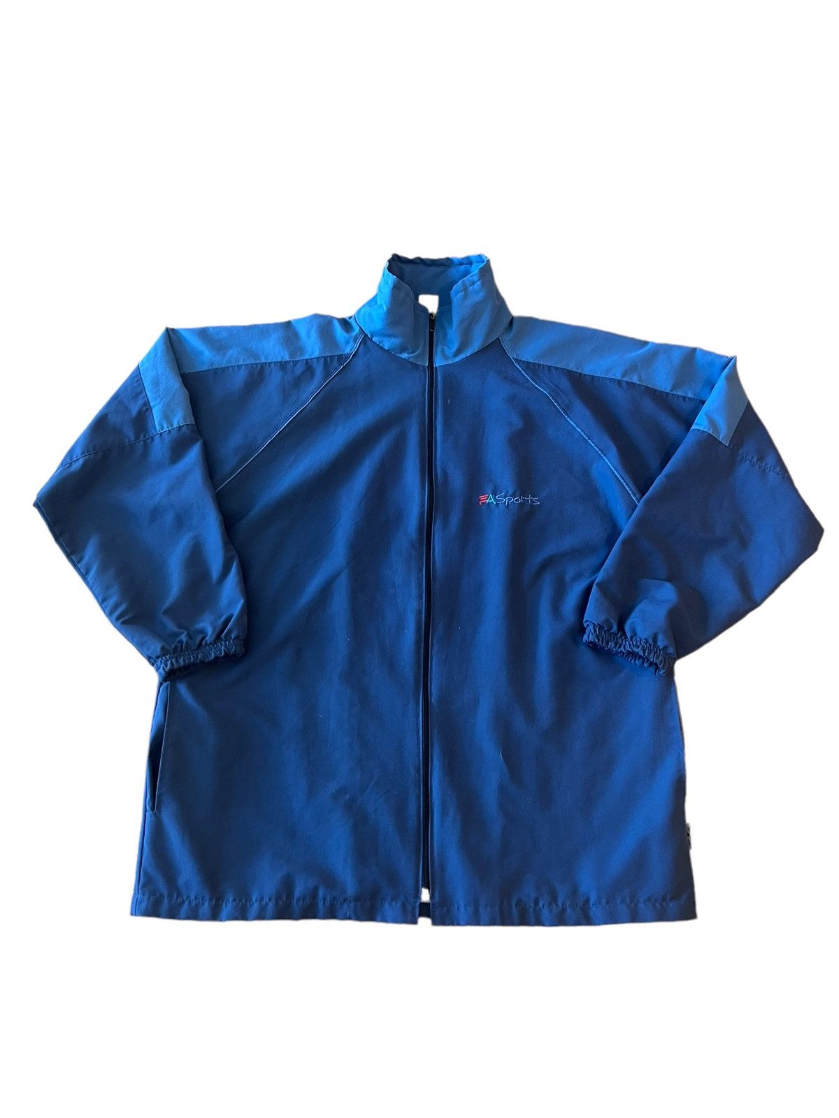Vintage Vintage 90s EA Sports Windbreaker Jacket Polyester Size US L / EU 52-54 / 3 - 2 Thumbnail