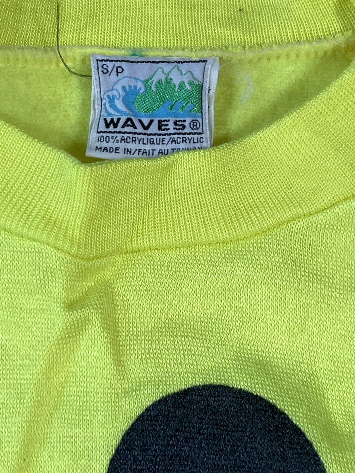 Disney × Mickey Mouse × Vintage Vintage 80s Micky Mouse Boot Crew Sweatshirt Waves Size US S / EU 44-46 / 1 - 4 Thumbnail