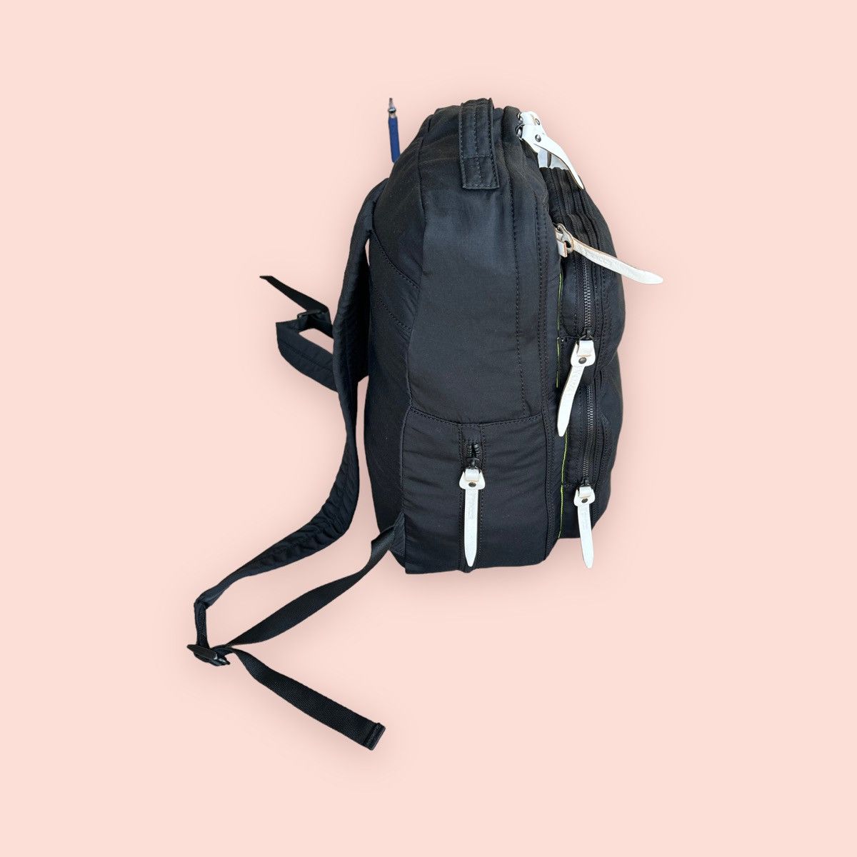Japanese Brand × Y's × Yohji Yamamoto RARE Y'SACCS YOHJI YAMAMOTO MULTI POCKETS UTILITY DAYPACK Size ONE SIZE - 19 Thumbnail