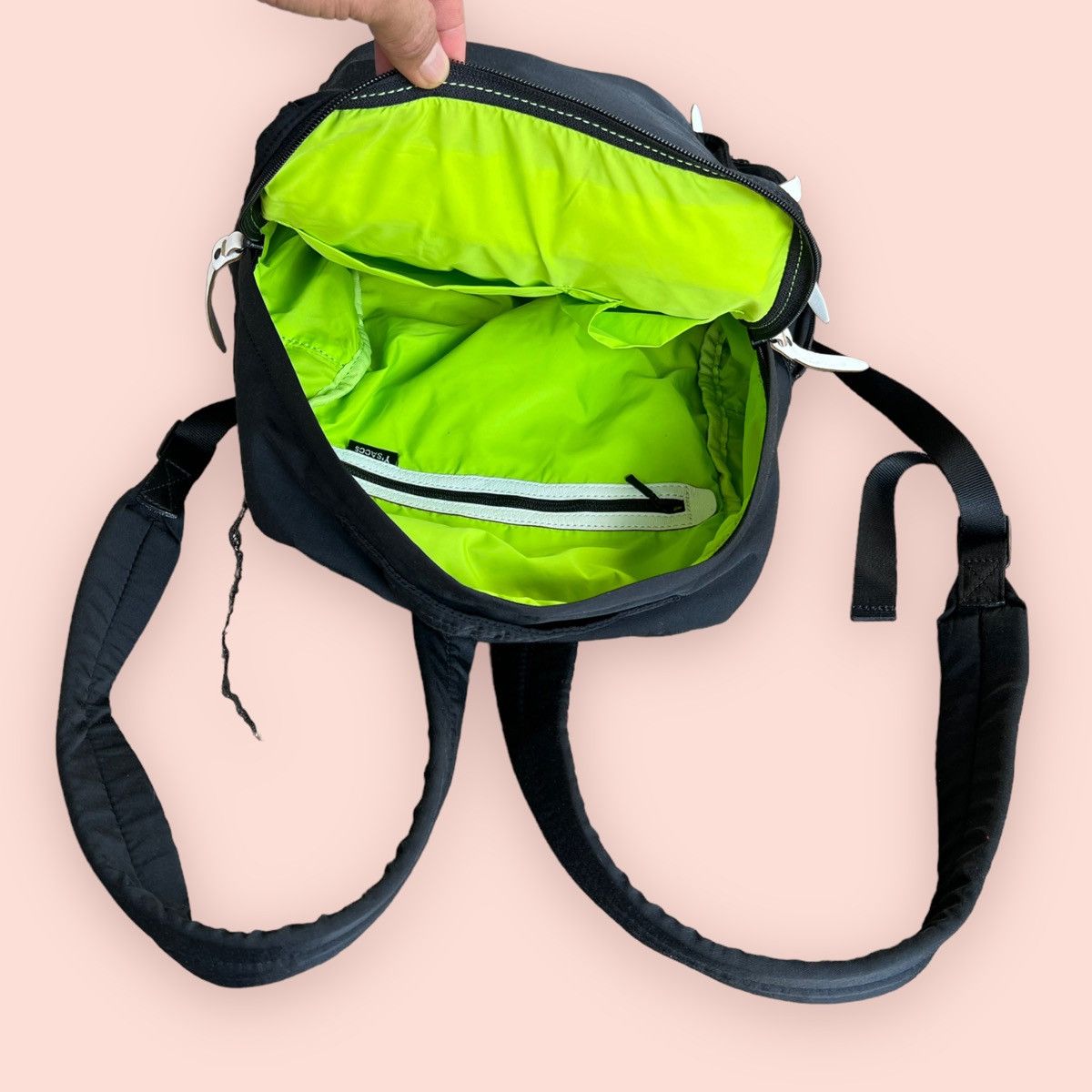 Japanese Brand × Y's × Yohji Yamamoto RARE Y'SACCS YOHJI YAMAMOTO MULTI POCKETS UTILITY DAYPACK Size ONE SIZE - 21 Thumbnail