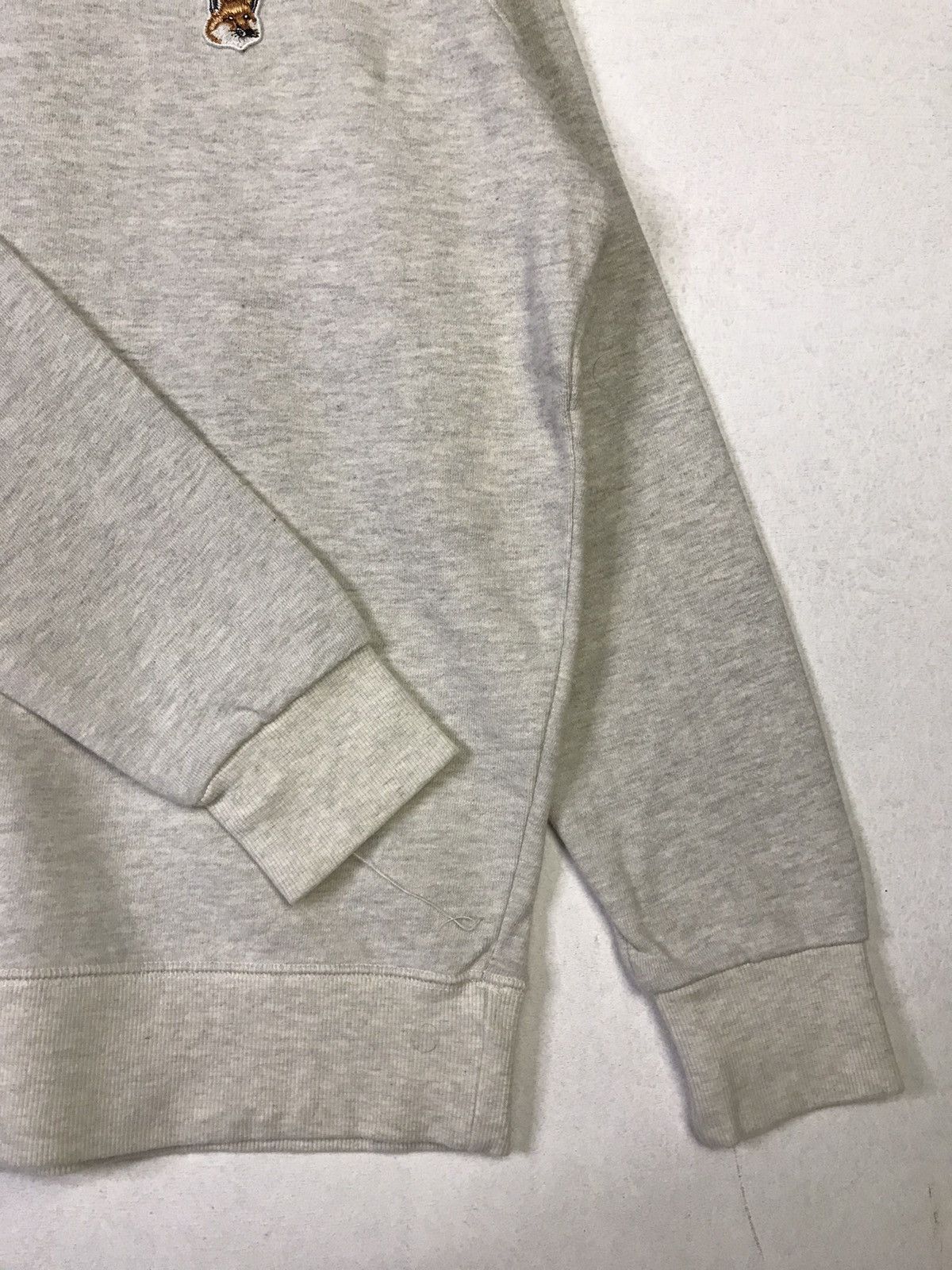 Designer × Maison Kitsune Maison Kitsune Small Wolf Crewneck Sweatshirt Size US L / EU 52-54 / 3 - 5 Thumbnail