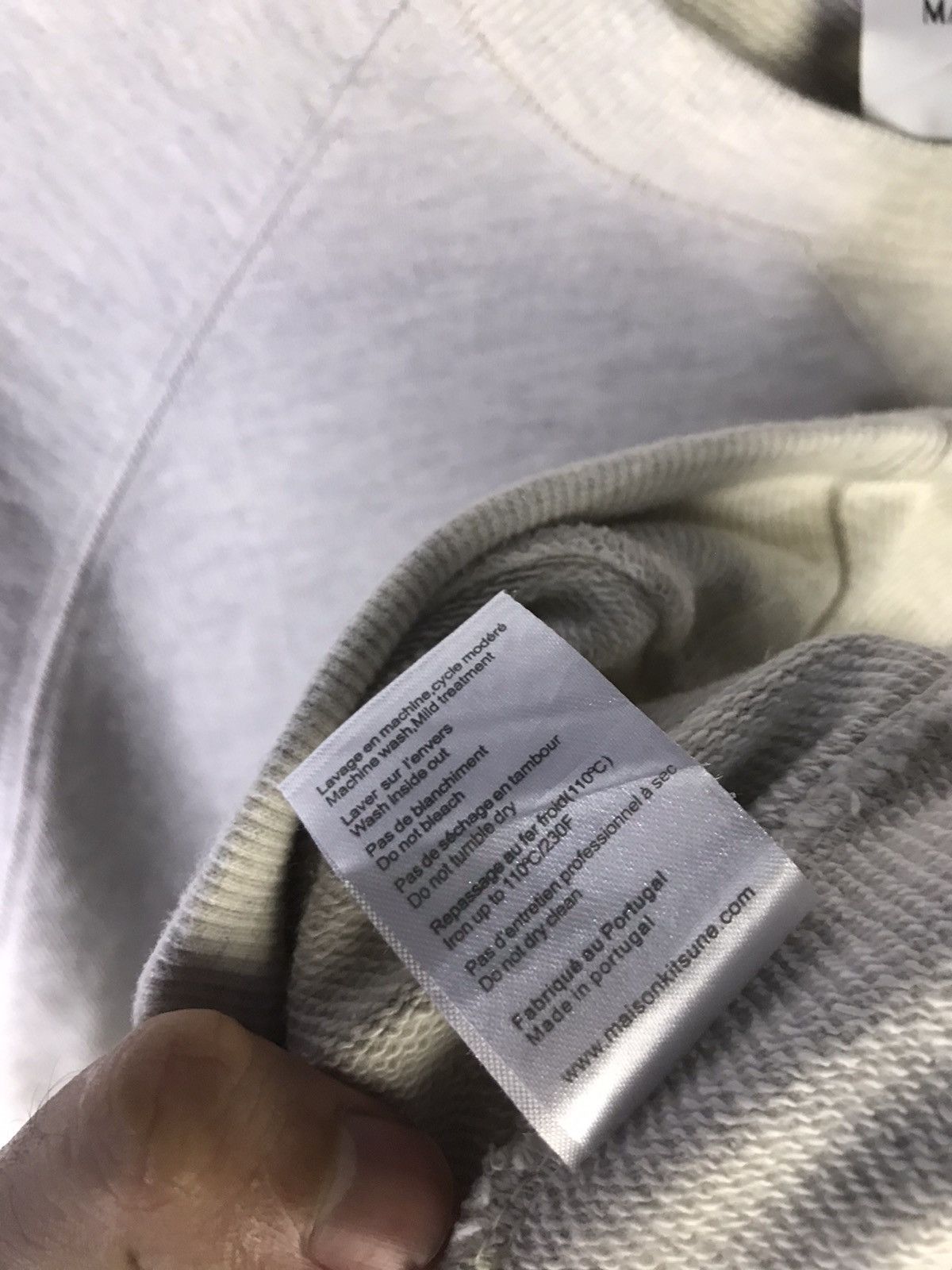 Designer × Maison Kitsune Maison Kitsune Small Wolf Crewneck Sweatshirt Size US L / EU 52-54 / 3 - 7 Thumbnail
