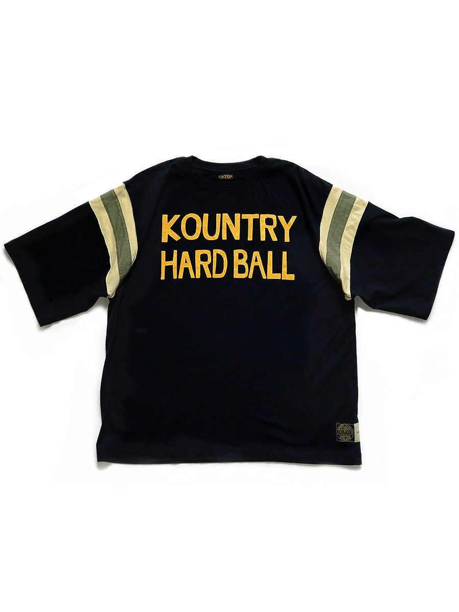 Kapital Kapital KOUNTRY HARDBALL Football T-Shirt | Grailed