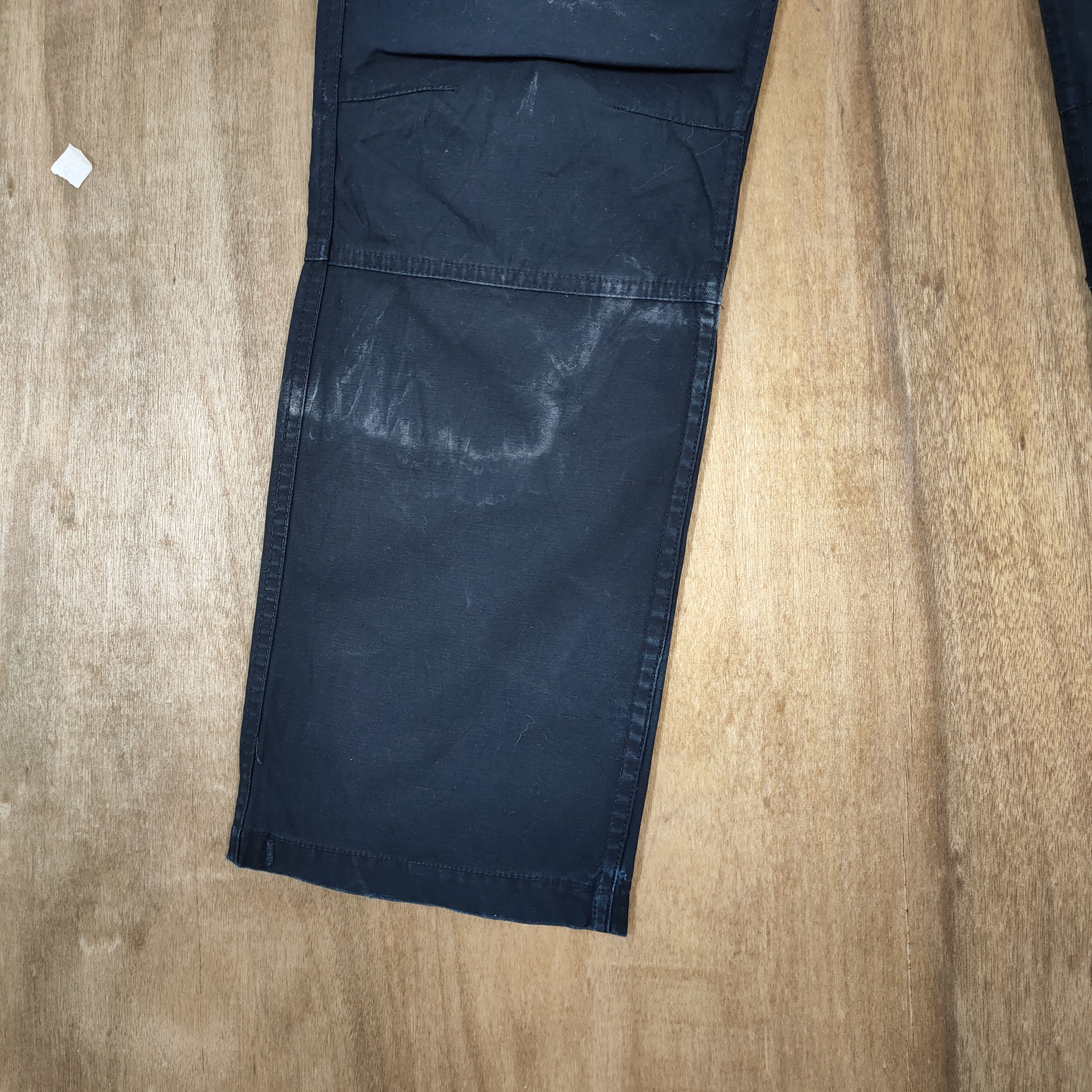 Japanese Brand NYLAUS BLACK PARACHUTE CARGO PANTS Size US 32 / EU 48 - 9 Thumbnail