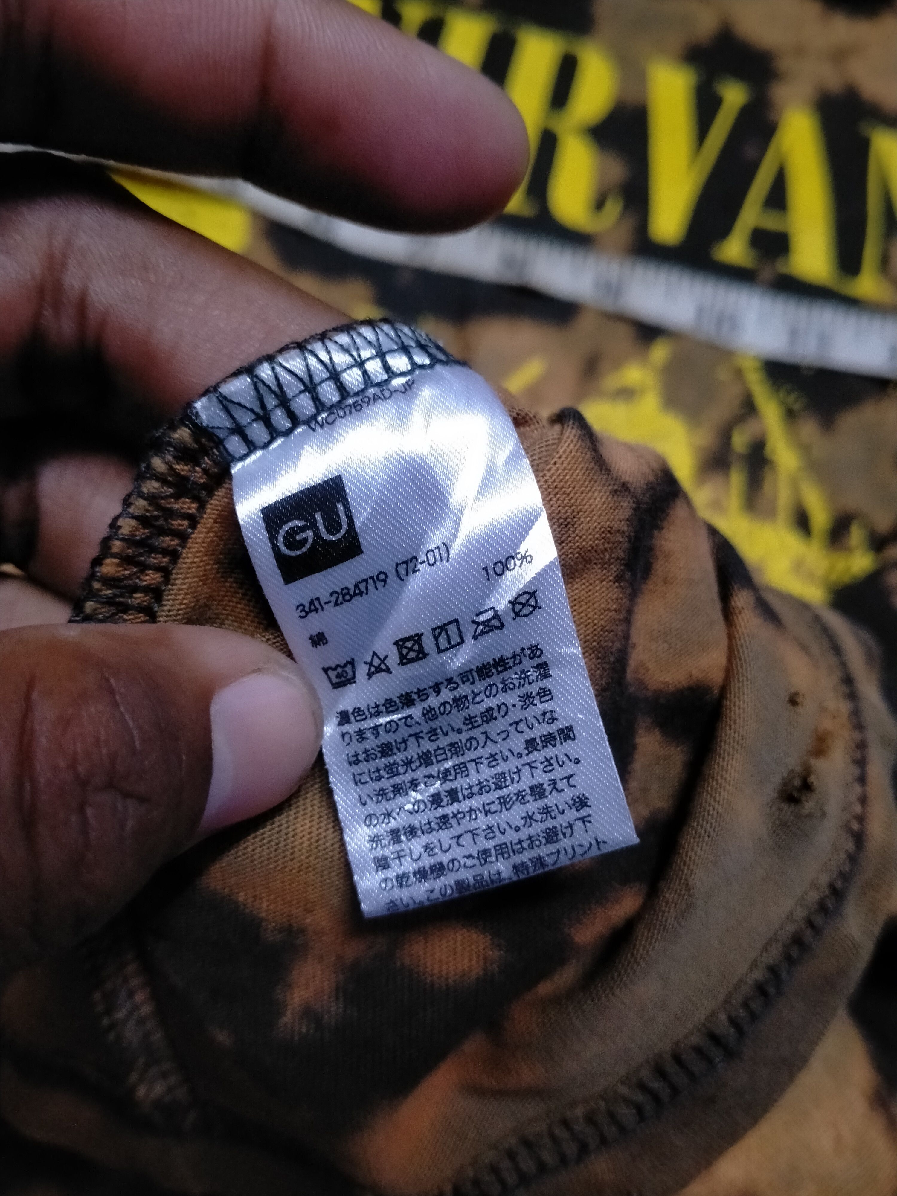 Band Tees × Japanese Brand × Nirvana Distressed Nirvana Band Tee Size US M / EU 48-50 / 2 - 10 Thumbnail