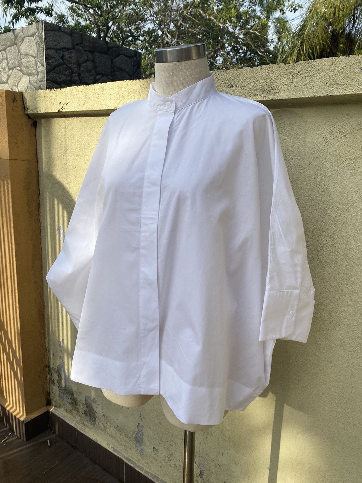Jil Sander × Uniqlo oversized white shirt Size S / US 4 / IT 40 - 2 Thumbnail