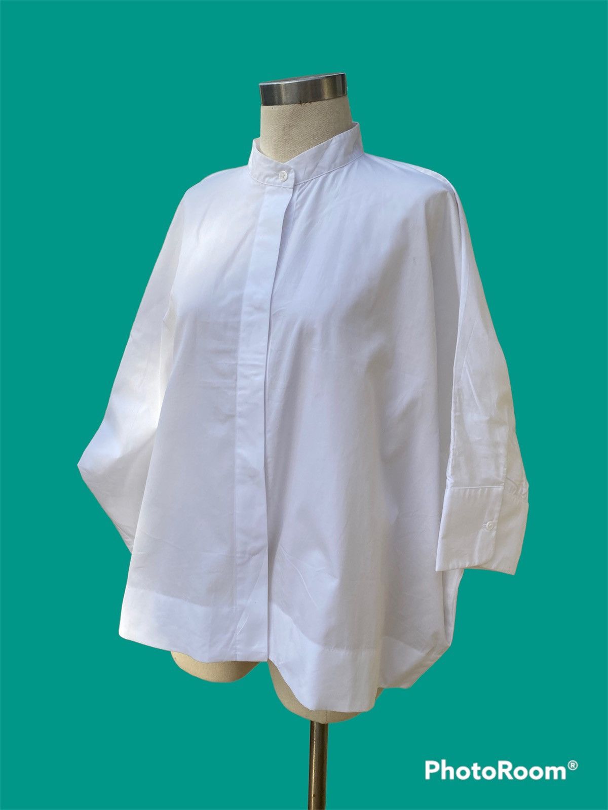 Jil Sander × Uniqlo oversized white shirt Size S / US 4 / IT 40 - 1 Thumbnail
