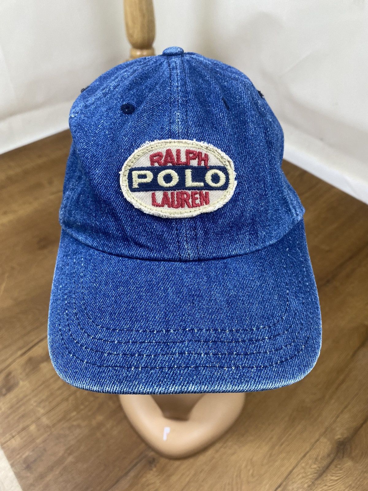 Polo Ralph Lauren Polo Ralph Lauren Denim Adjustable Cap Size ONE SIZE - 1 Thumbnail
