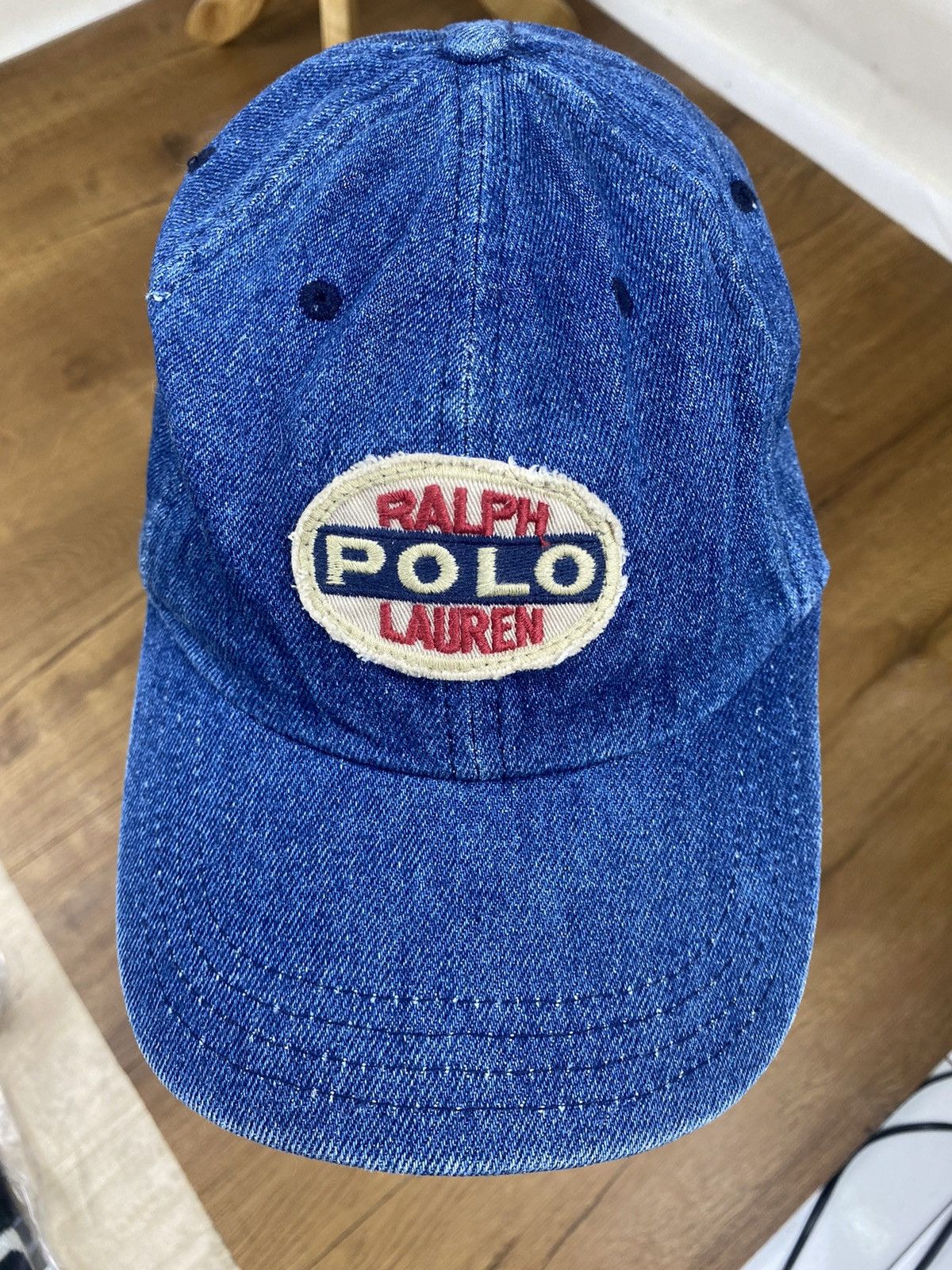 Polo Ralph Lauren Polo Ralph Lauren Denim Adjustable Cap Size ONE SIZE - 3 Thumbnail