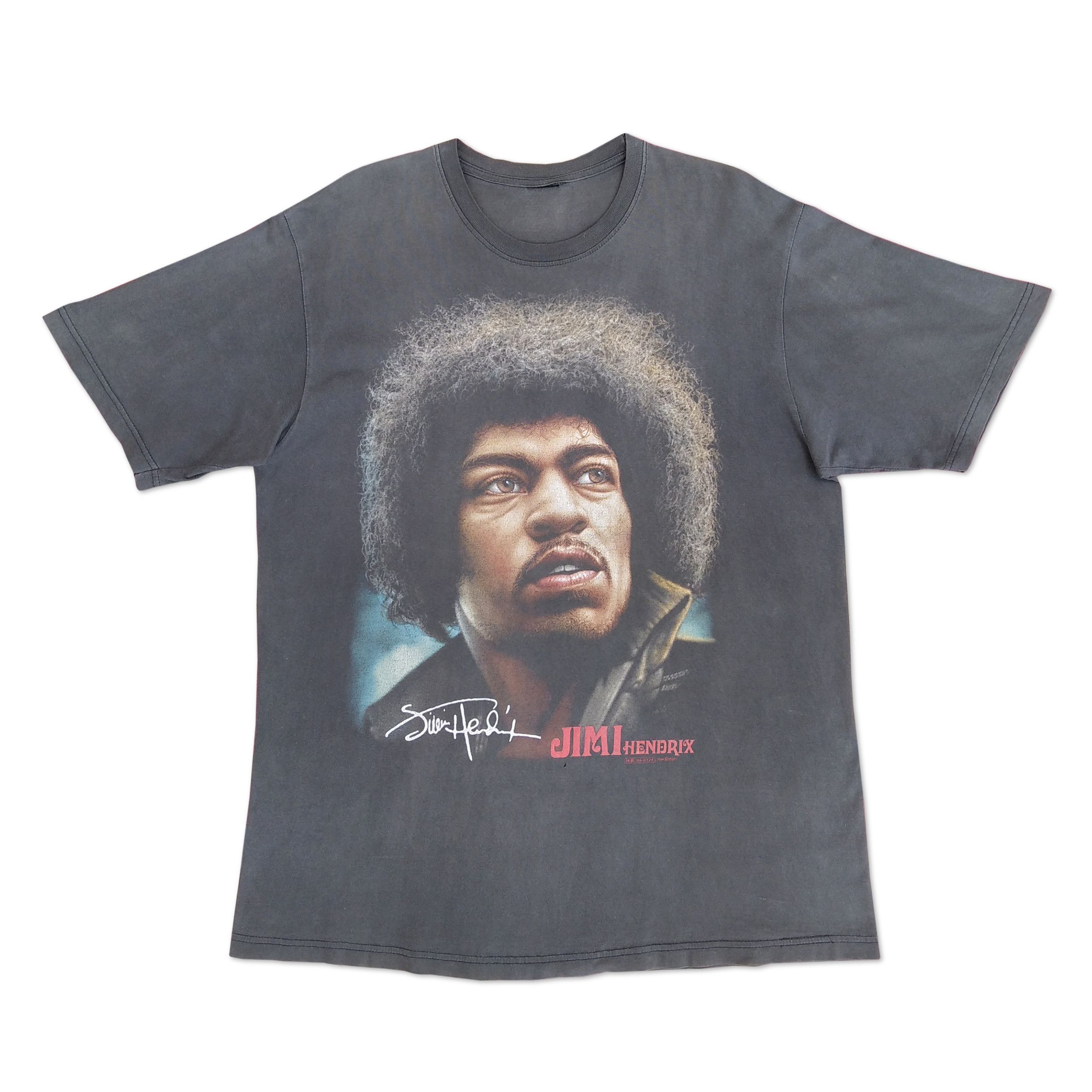 Band Tees Vintage Bootleg 00s JIMI HENDRIX Size US XL / EU 56 / 4 - 1 Thumbnail
