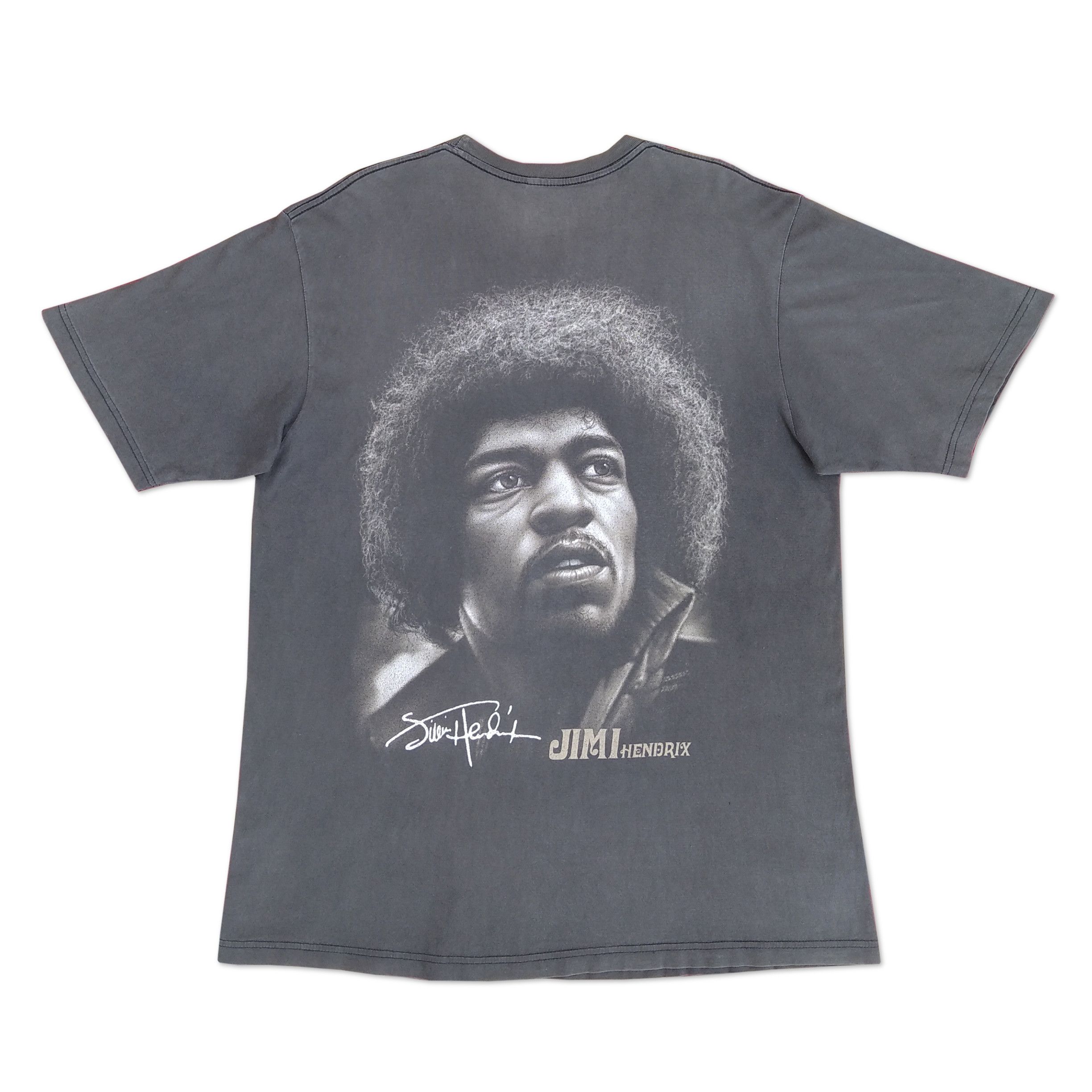Band Tees Vintage Bootleg 00s JIMI HENDRIX Size US XL / EU 56 / 4 - 2 Thumbnail