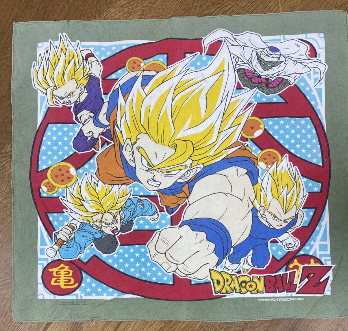 Anime Vintage Dragon Ball Z Handkerchief/Neckerchief/Bandana Size ONE SIZE - 1 Thumbnail