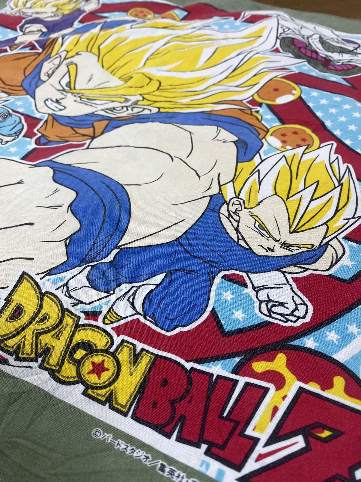 Anime Vintage Dragon Ball Z Handkerchief/Neckerchief/Bandana Size ONE SIZE - 2 Thumbnail