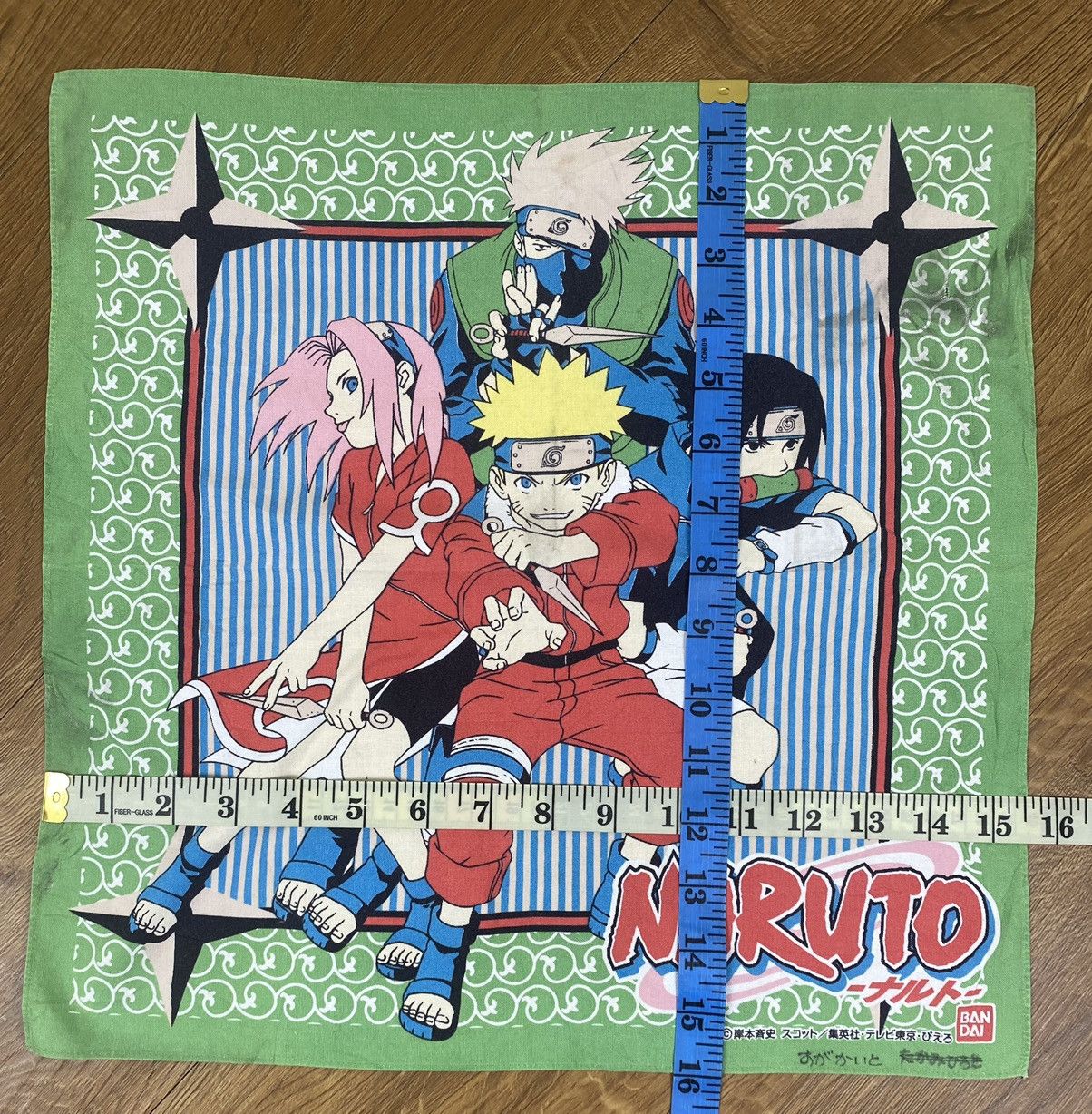 Anime NARUTO ANIME HANDKERCHIEF NECKERCHIEF BANDANA Size ONE SIZE - 7 Thumbnail