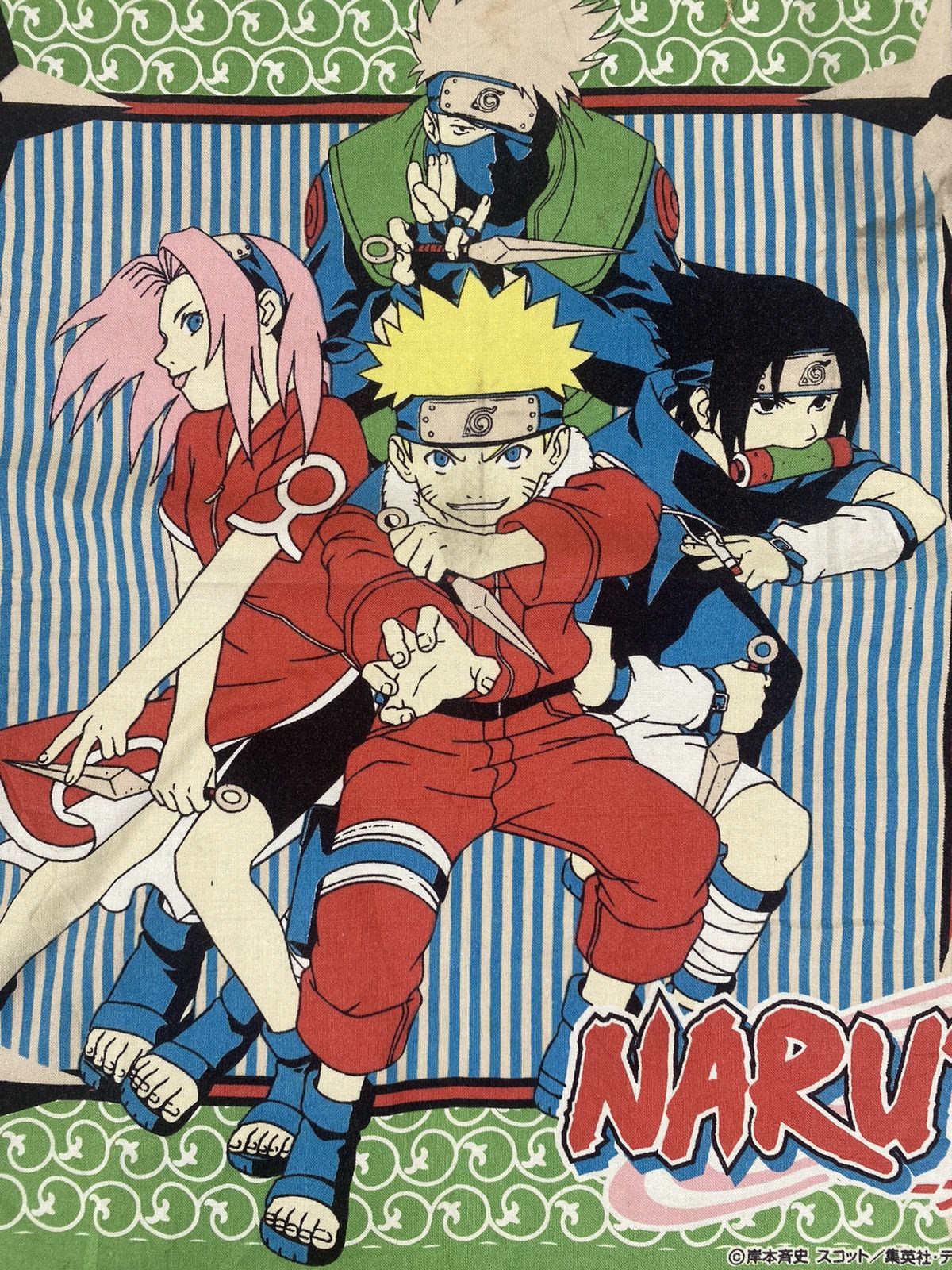 Anime NARUTO ANIME HANDKERCHIEF NECKERCHIEF BANDANA Size ONE SIZE - 3 Thumbnail